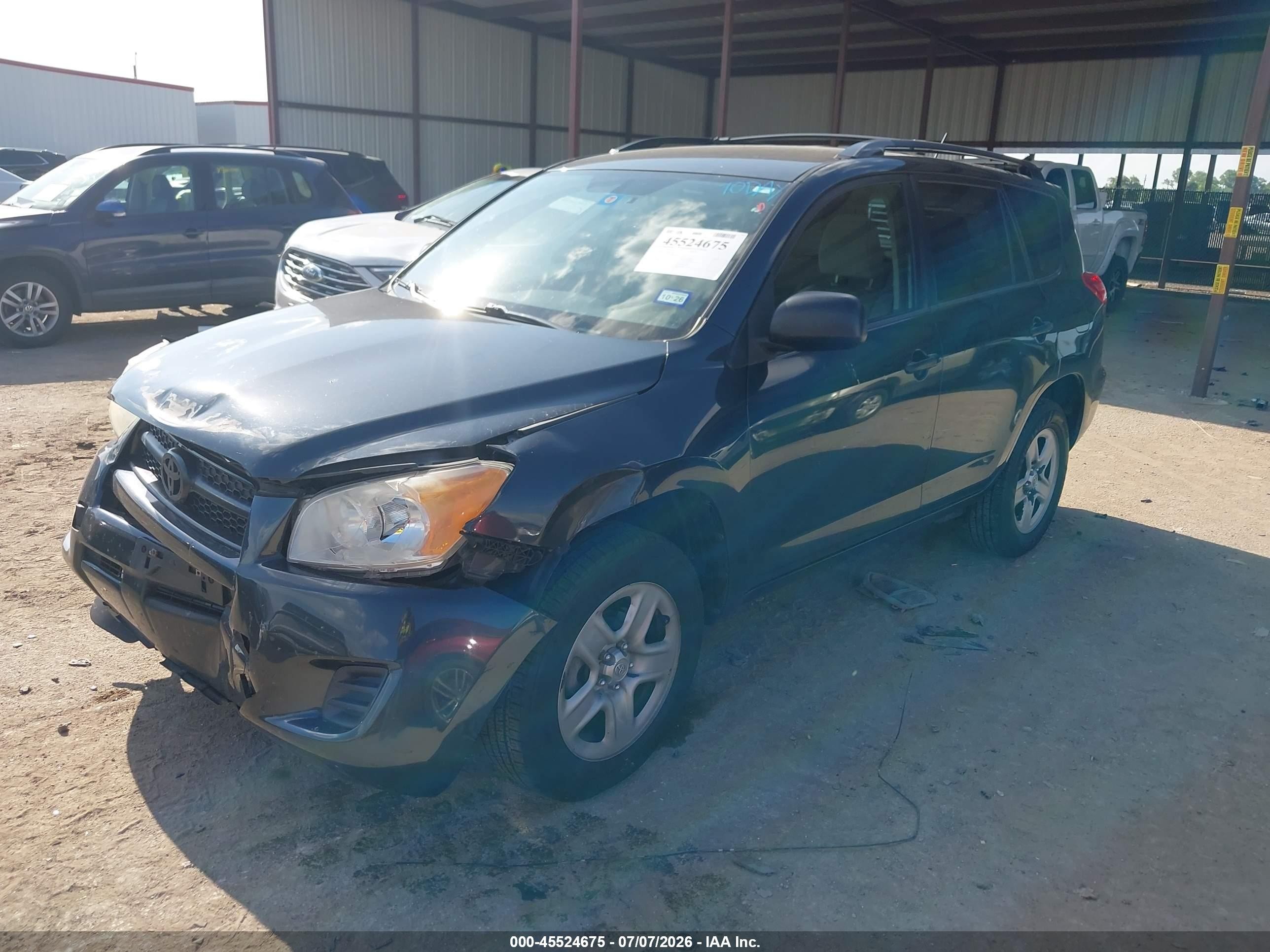 2012 Toyota Rav4   Gray vin: 2T3BF4DV9CW263768