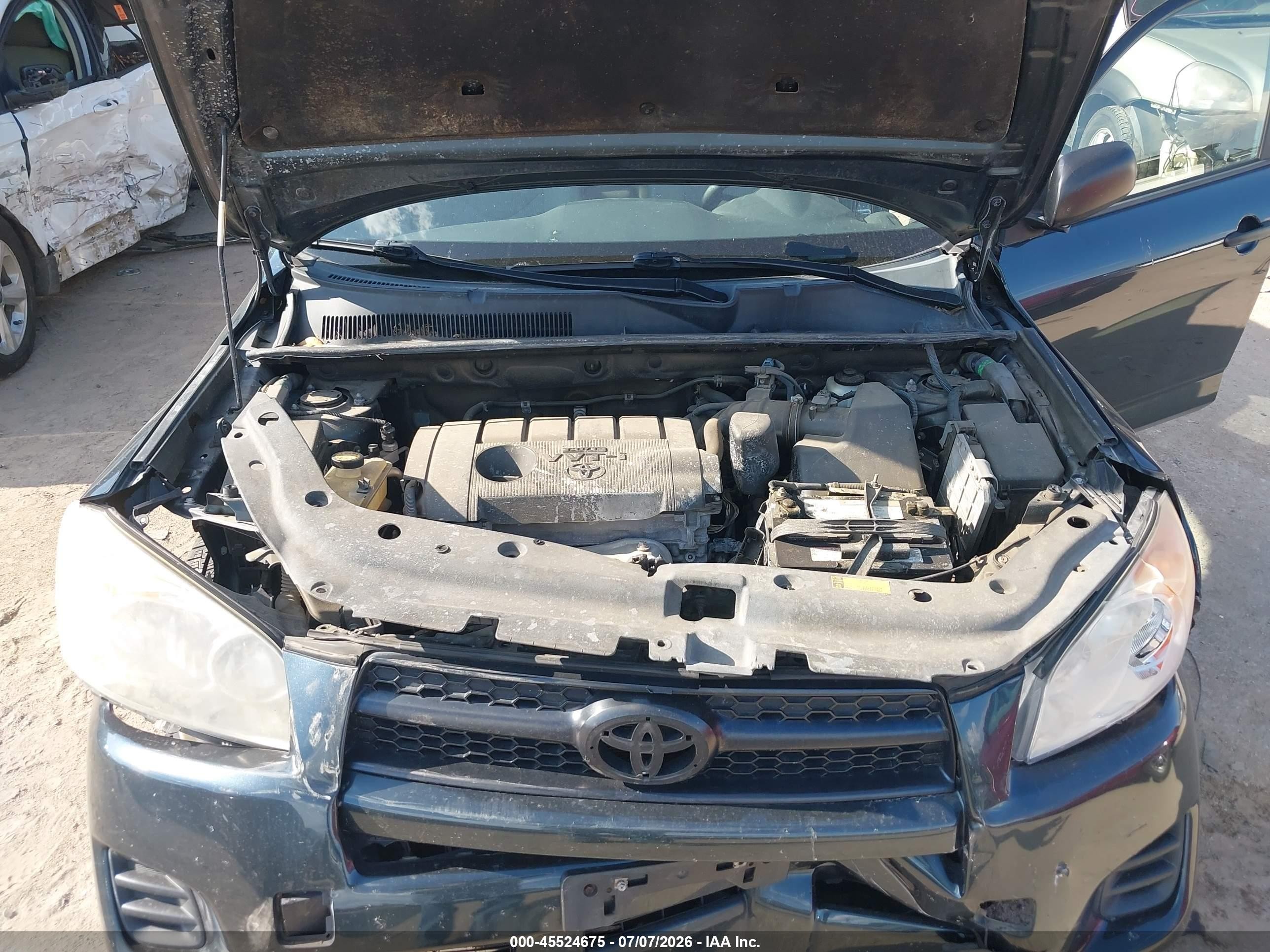 2012 Toyota Rav4   Gray vin: 2T3BF4DV9CW263768