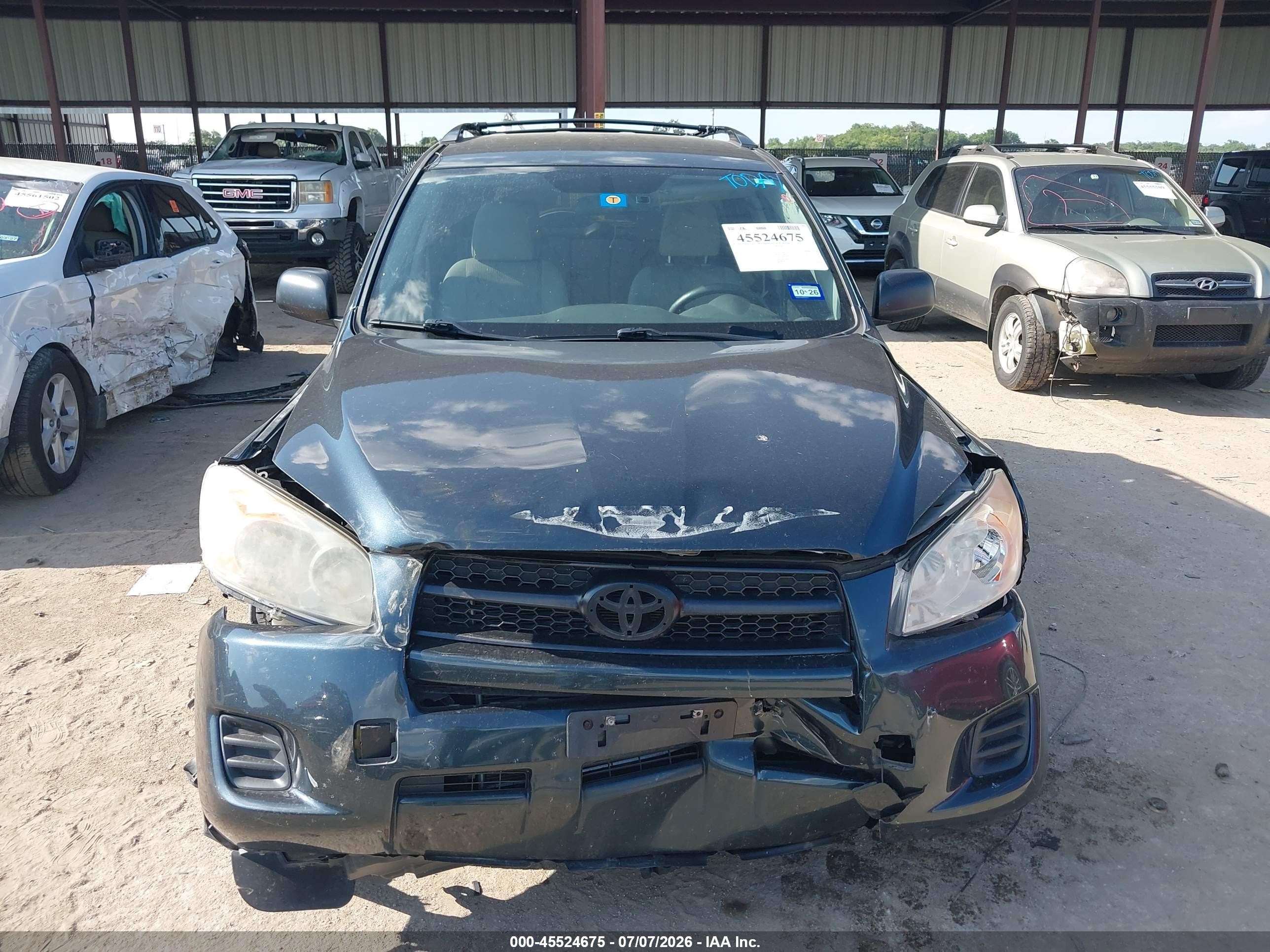 2012 Toyota Rav4   Gray vin: 2T3BF4DV9CW263768