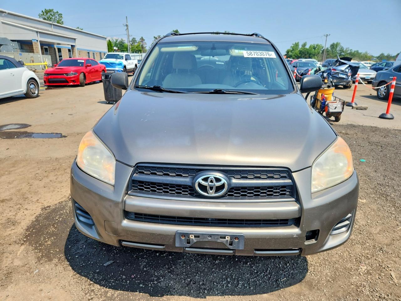 2012 Toyota Rav4 Base Tan vin: 2T3BF4DV9CW263799