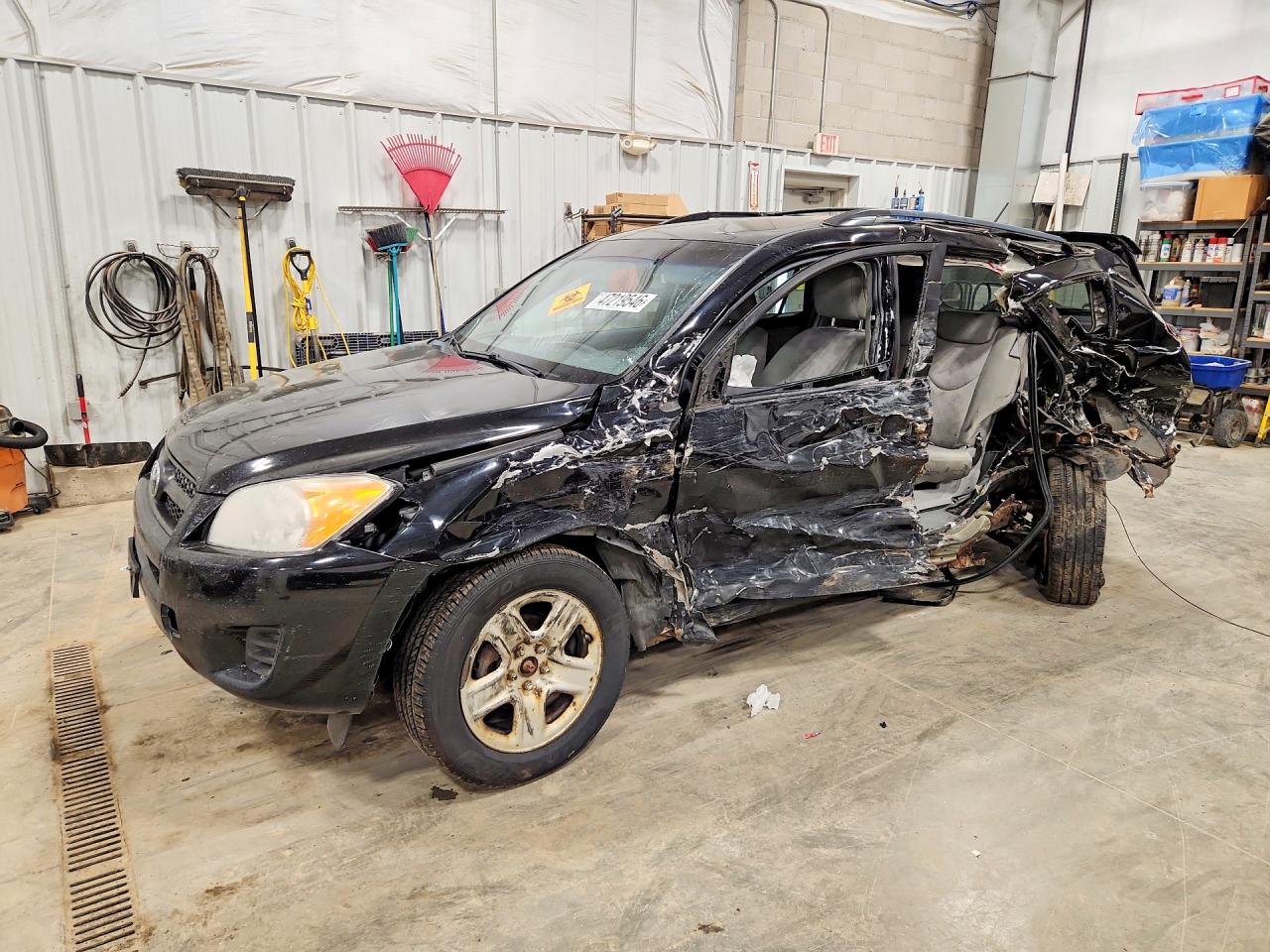 2010 Toyota Rav4 Base Black vin: 2T3BF4DVXAW058988