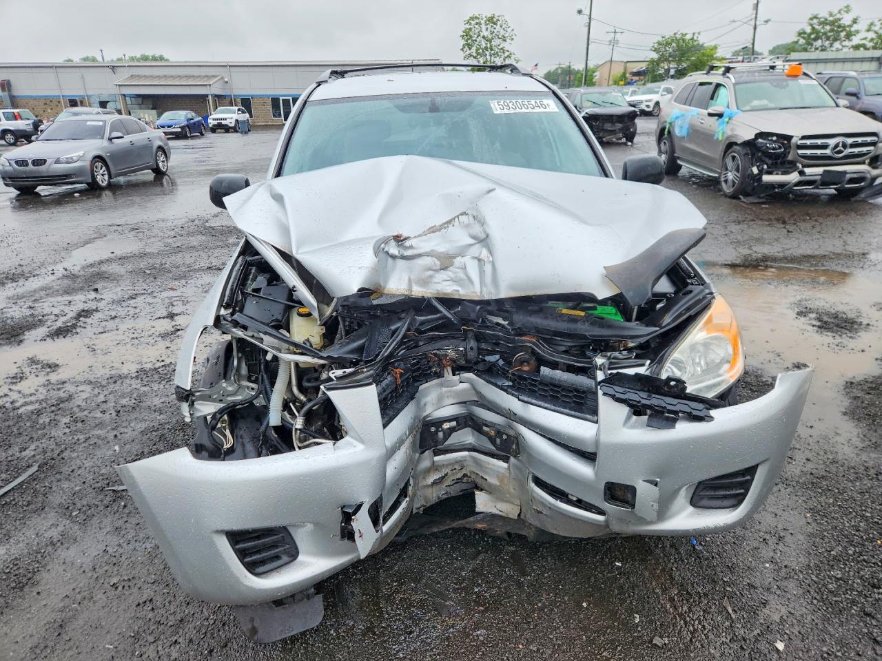2010 Toyota Rav4 Base Серебряный vin: 2T3BF4DVXAW072227