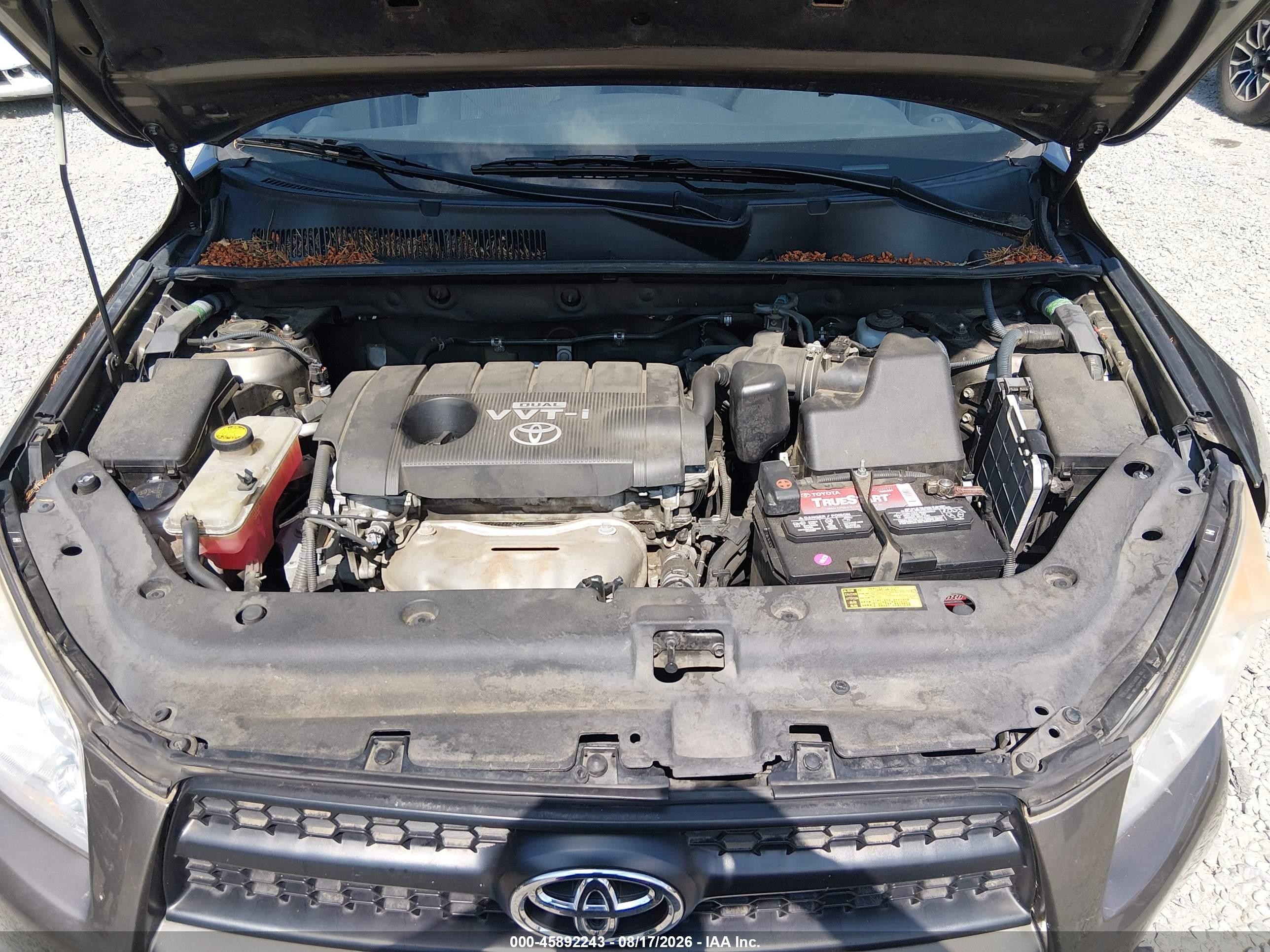 2010 Toyota Rav4   Gray vin: 2T3BF4DVXAW074818