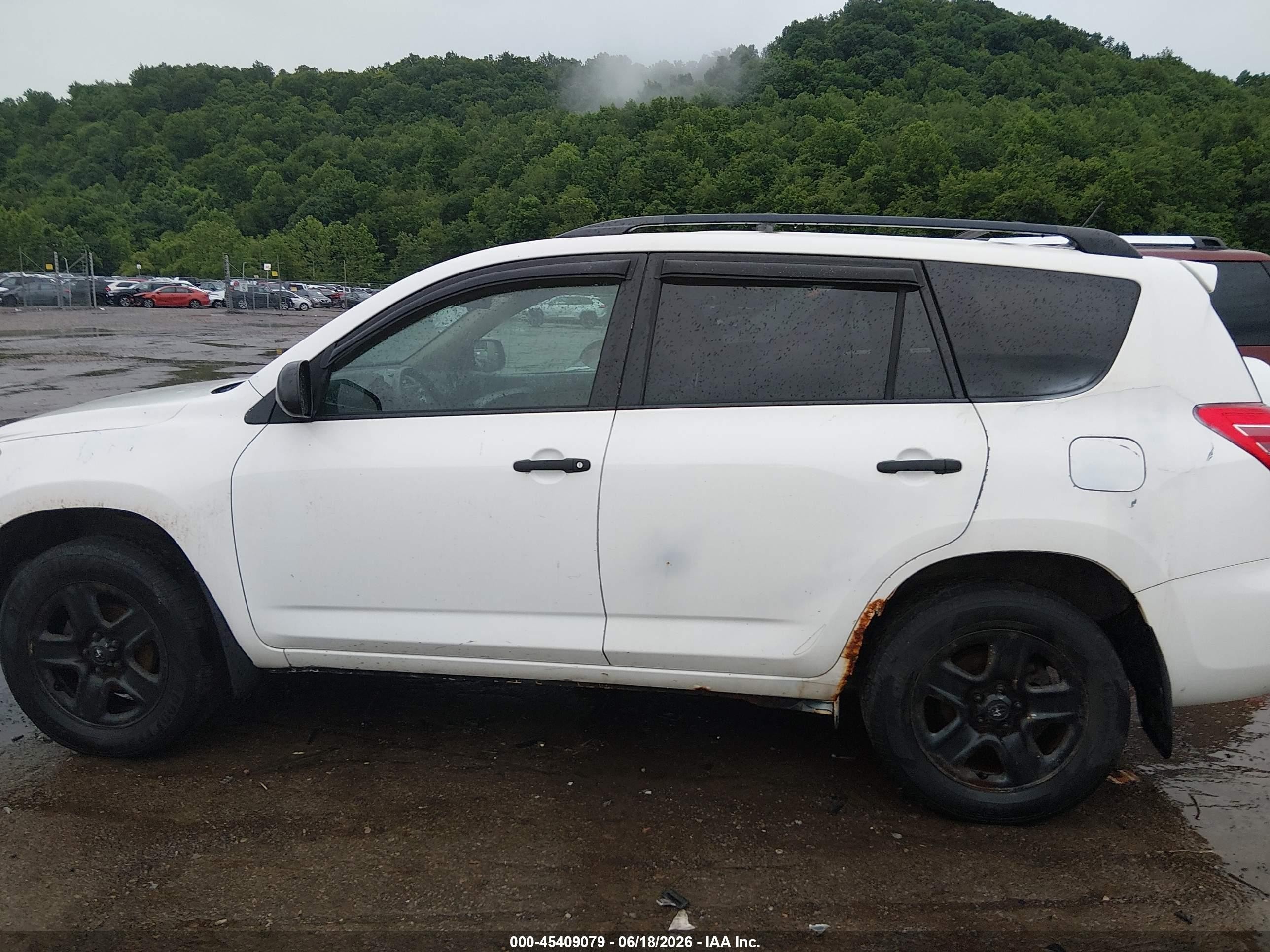 2010 Toyota Rav4   White vin: 2T3BF4DVXAW079808