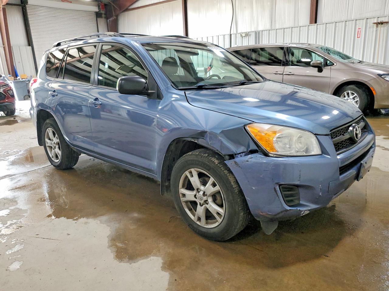 2011 Toyota Rav4 Base Синий vin: 2T3BF4DVXBW083004