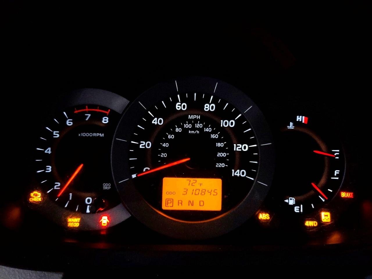 2011 Toyota Rav4 Base Синий vin: 2T3BF4DVXBW083004