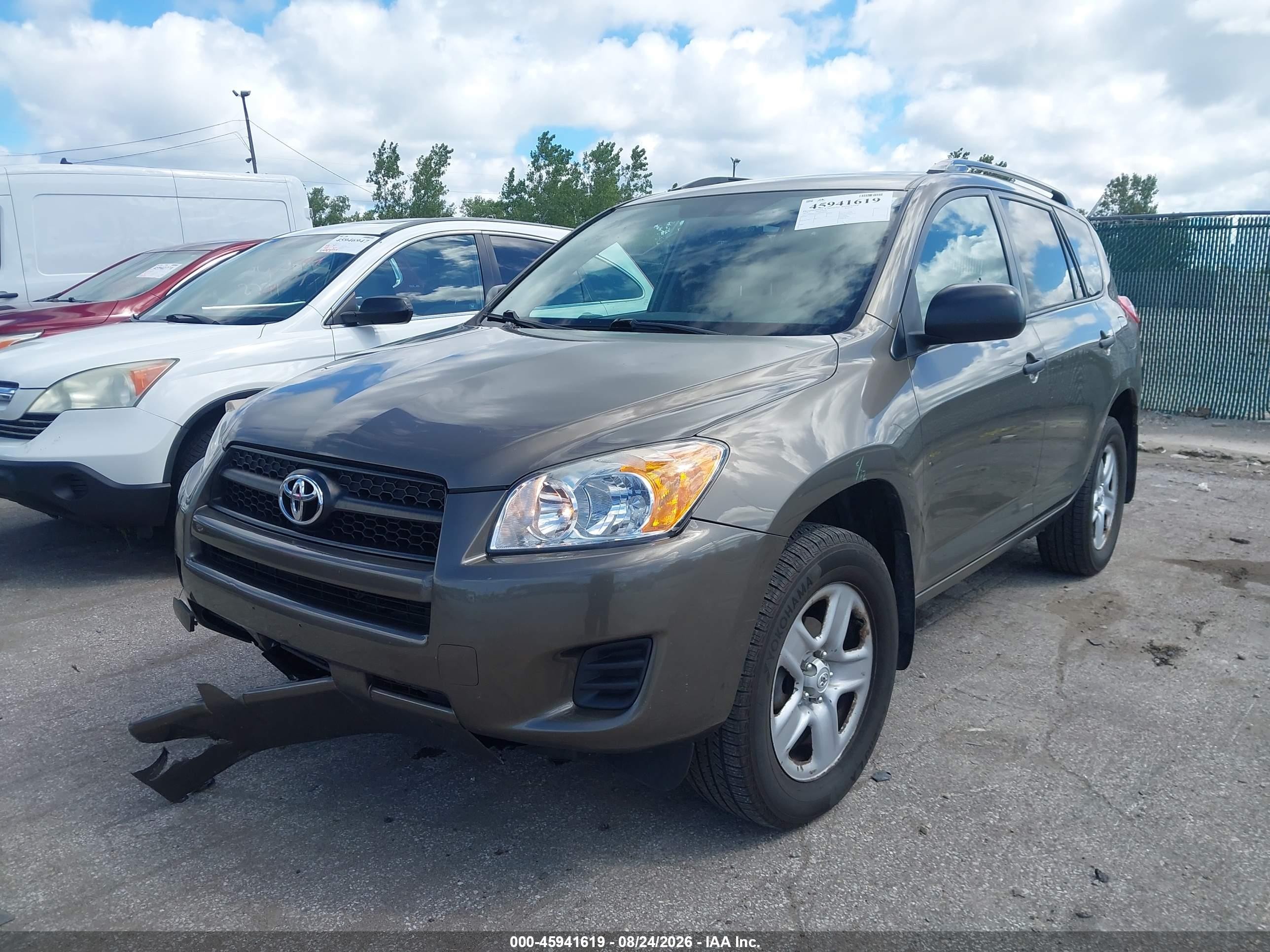 2011 Toyota Rav4   Gray vin: 2T3BF4DVXBW096495