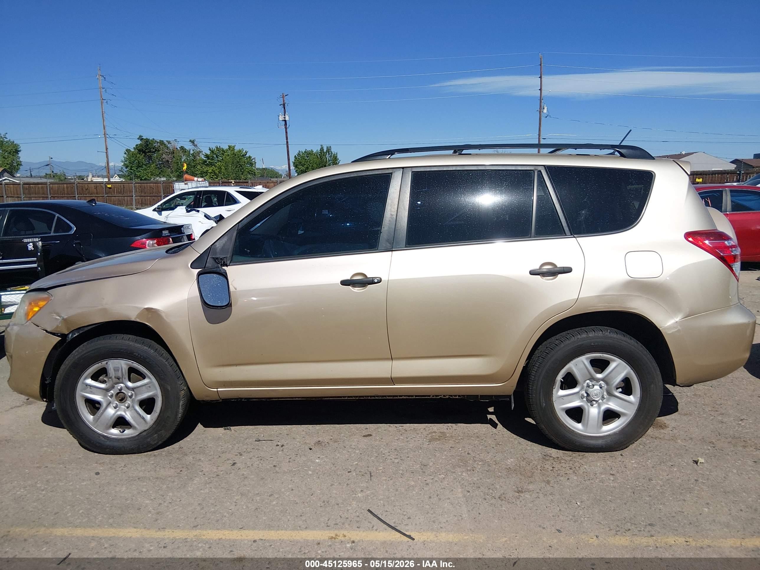 2011 Toyota Rav4 Champagne vin: 2T3BF4DVXBW105602