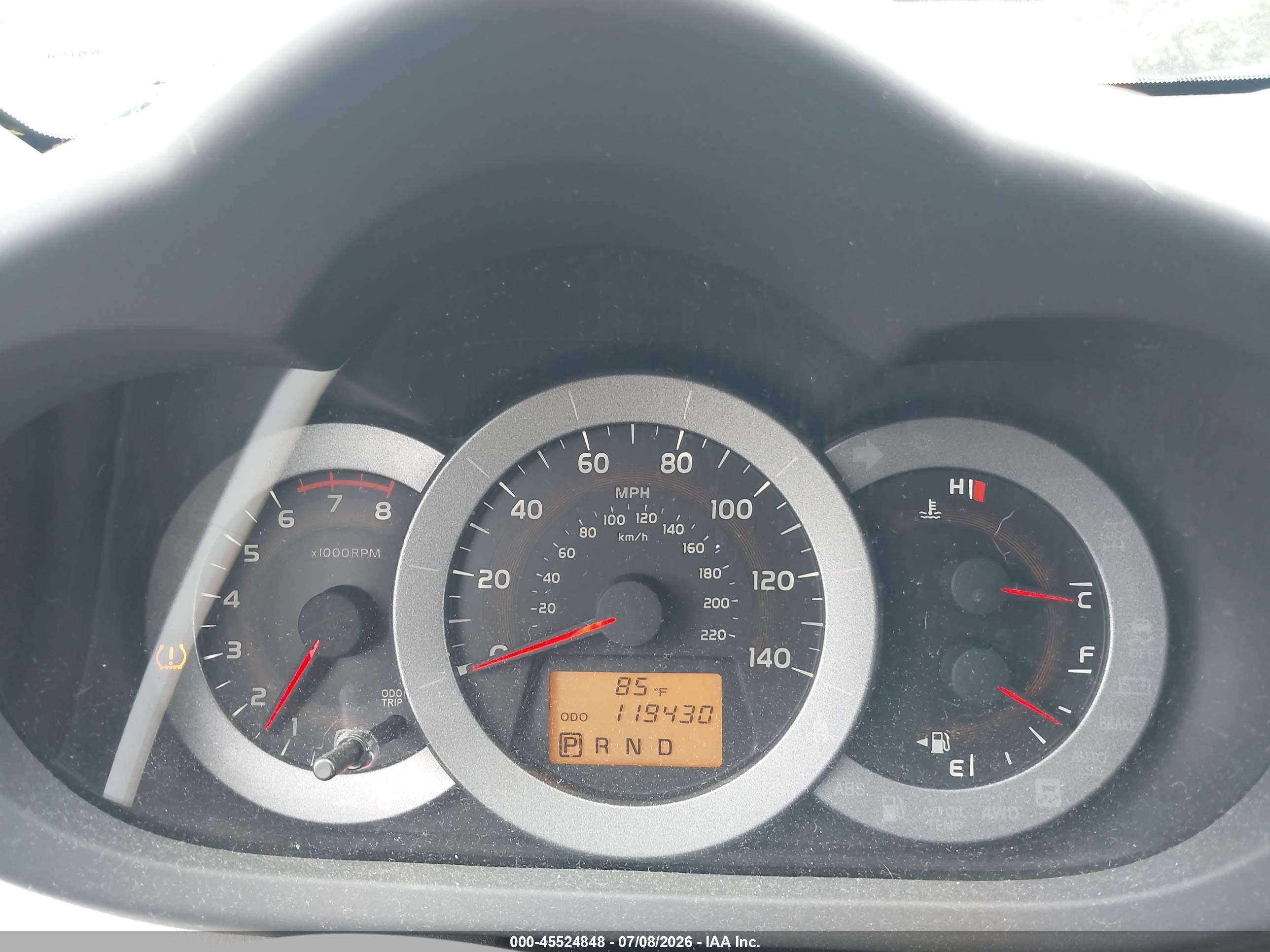 2011 Toyota Rav4   Синий vin: 2T3BF4DVXBW128474