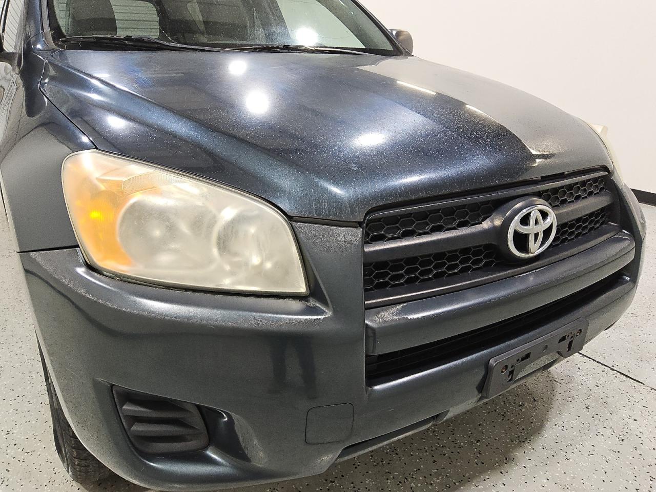 2011 Toyota Rav4 Base Blue vin: 2T3BF4DVXBW134825 Damage: Front Bumper, Peeling, > 12 Inches