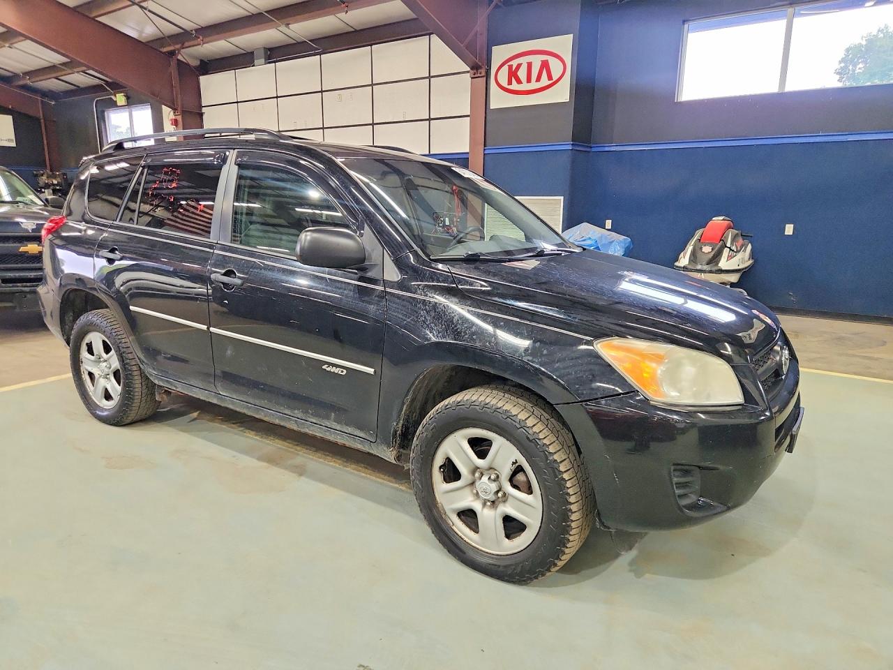 2011 Toyota Rav4 Base Black vin: 2T3BF4DVXBW146117