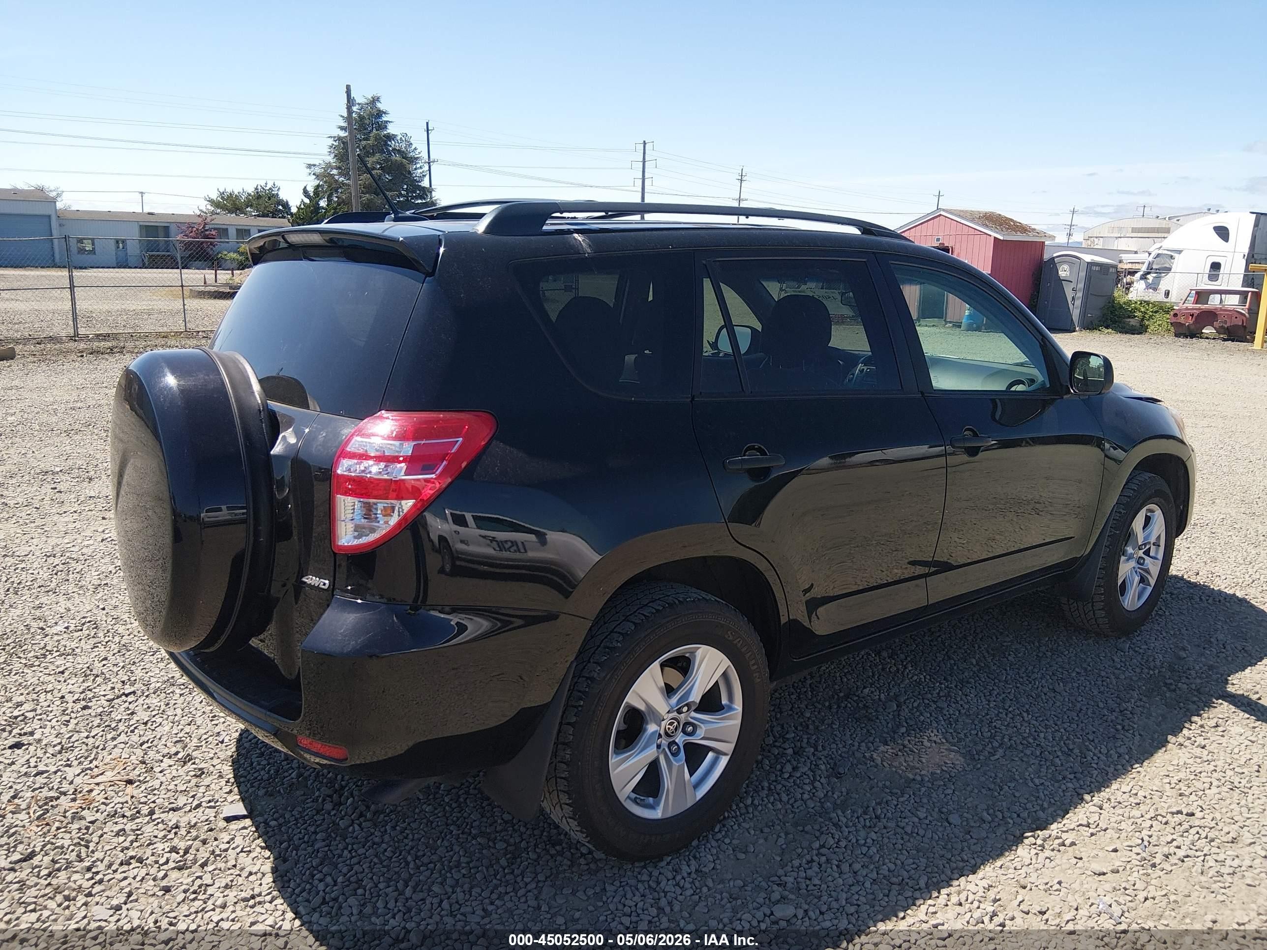 2011 Toyota Rav4   Black vin: 2T3BF4DVXBW148000