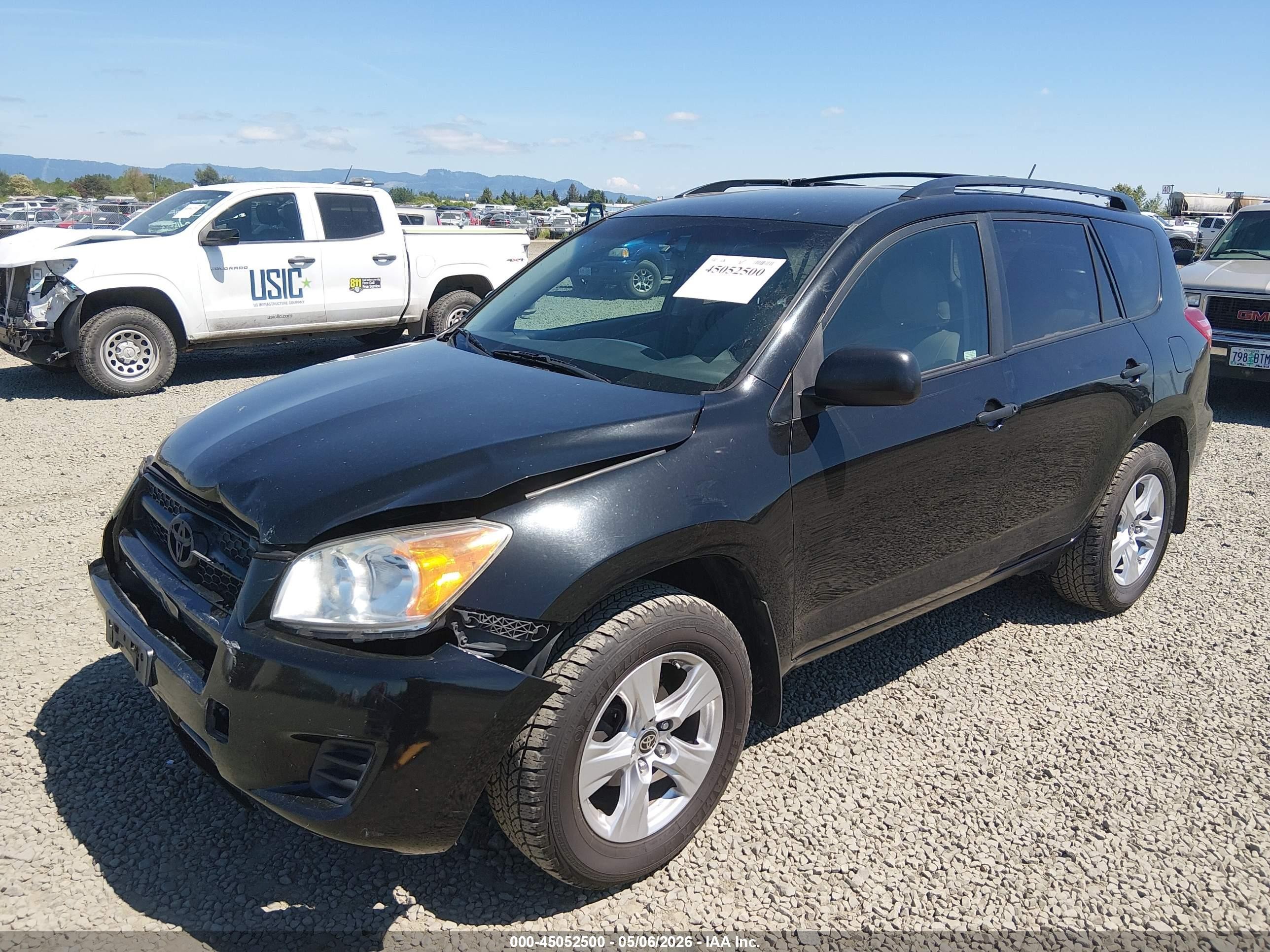 2011 Toyota Rav4   Black vin: 2T3BF4DVXBW148000