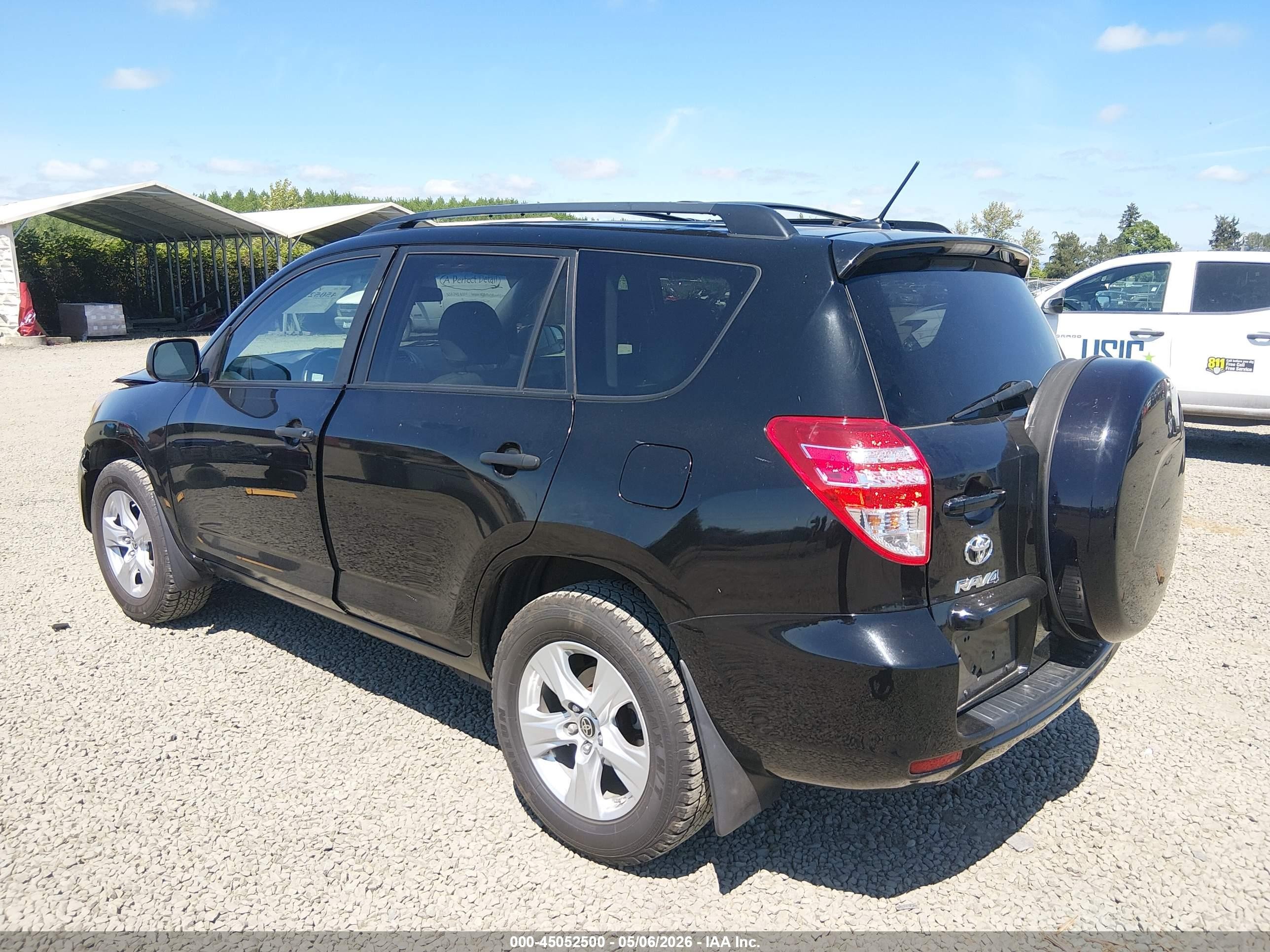2011 Toyota Rav4   Black vin: 2T3BF4DVXBW148000