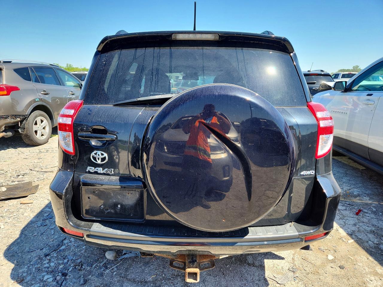 2011 Toyota Rav4 Base Черный vin: 2T3BF4DVXBW170188