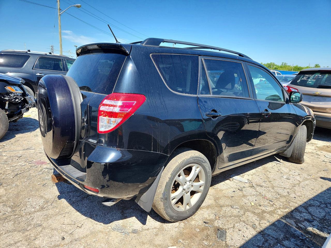 2011 Toyota Rav4 Base Черный vin: 2T3BF4DVXBW170188