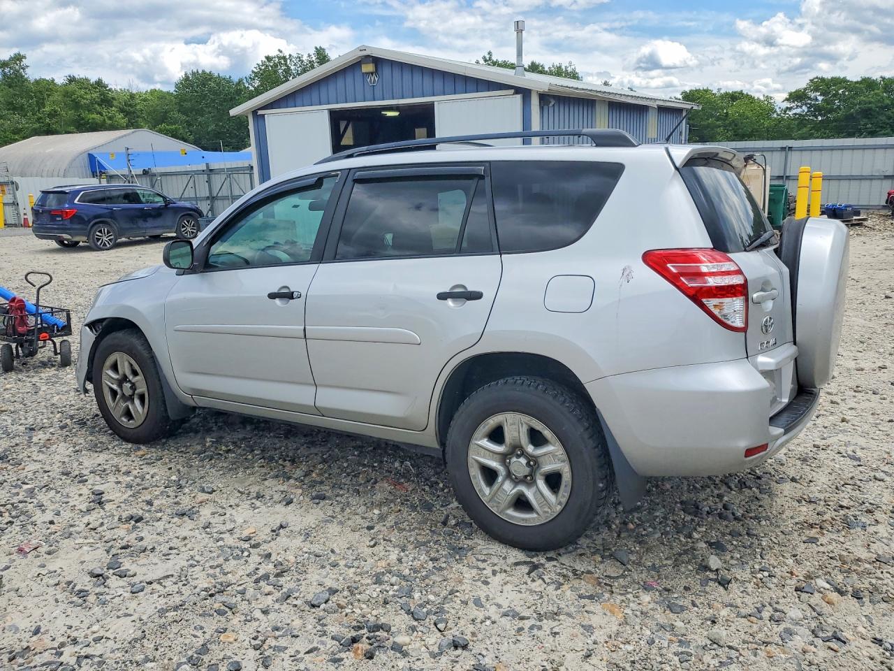 2012 Toyota Rav4 Base Silver vin: 2T3BF4DVXCW180723