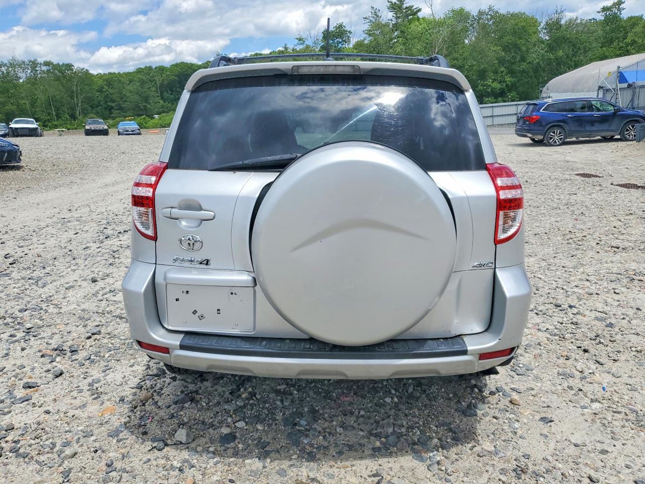 2012 Toyota Rav4 Base Silver vin: 2T3BF4DVXCW180723