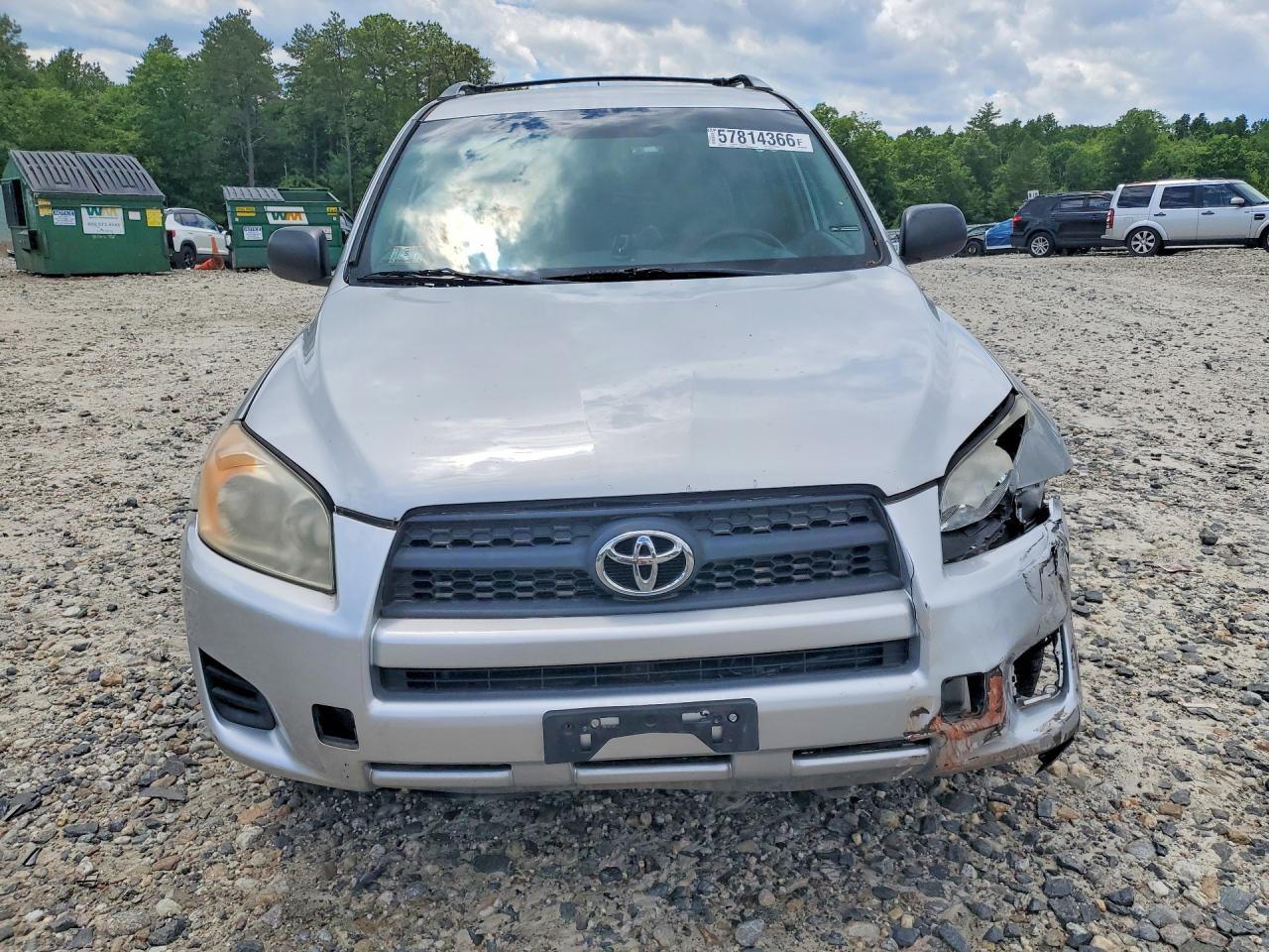 2012 Toyota Rav4 Base Silver vin: 2T3BF4DVXCW180723