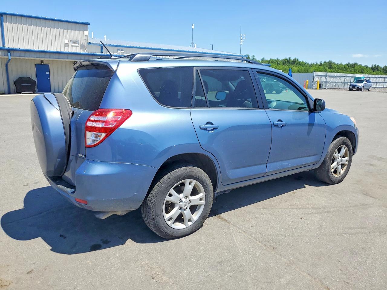 2012 Toyota Rav4 Base Blue vin: 2T3BF4DVXCW206544