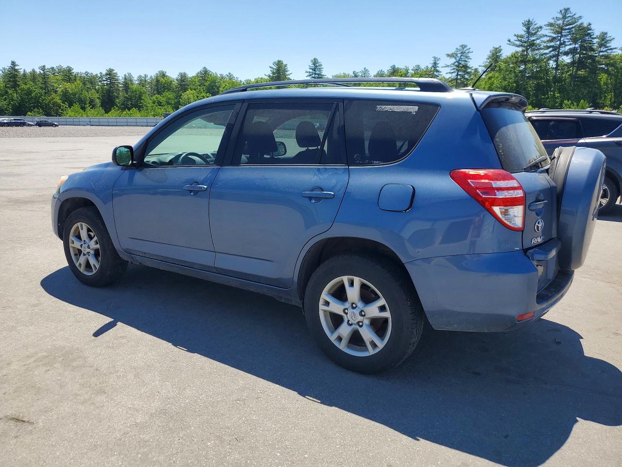 2012 Toyota Rav4 Base Blue vin: 2T3BF4DVXCW206544