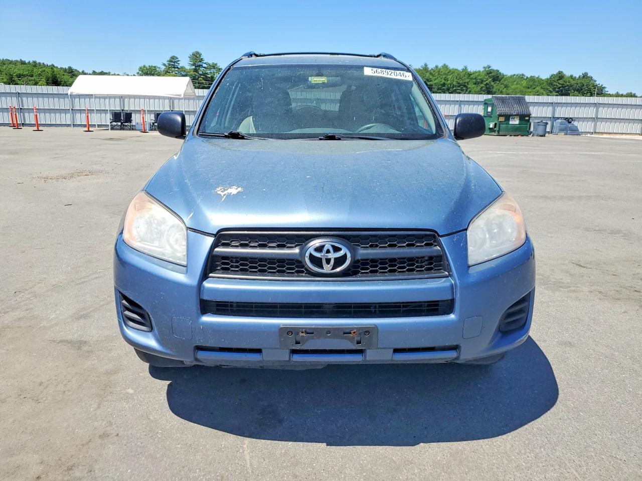 2012 Toyota Rav4 Base Blue vin: 2T3BF4DVXCW206544