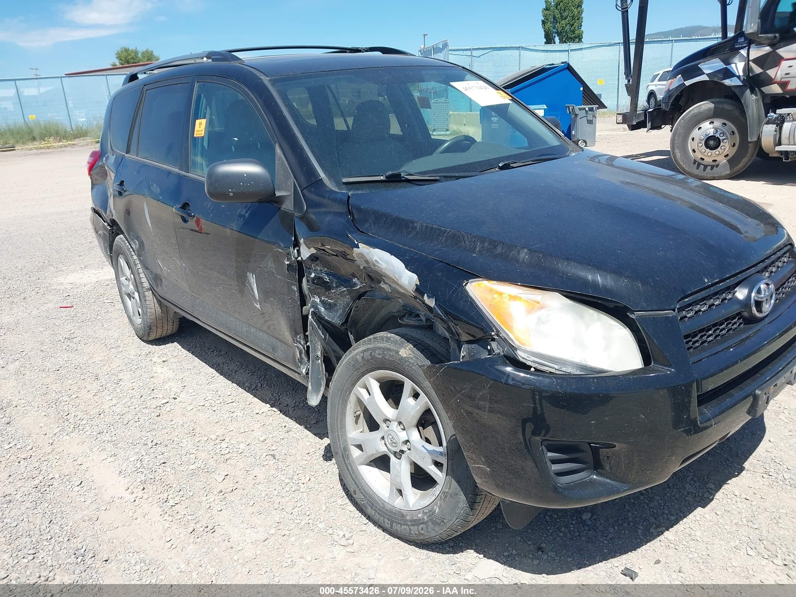 2012 Toyota Rav4   Black vin: 2T3BF4DVXCW208035
