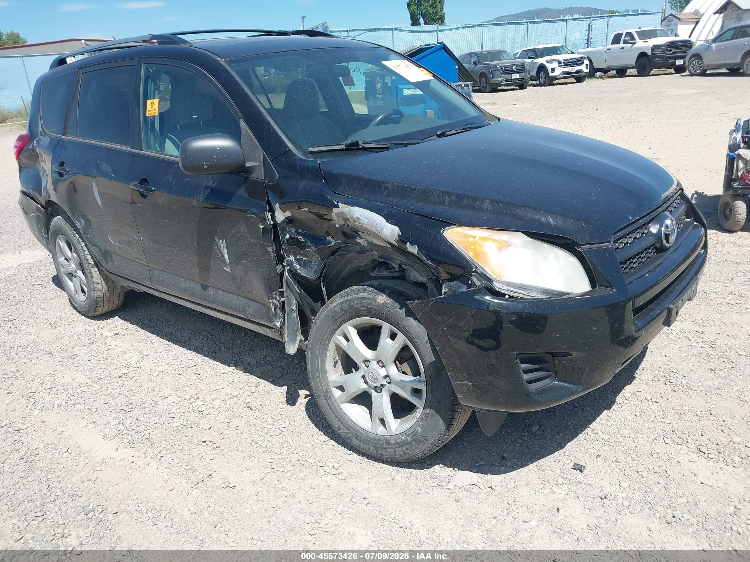 2012 Toyota Rav4   Черный vin: 2T3BF4DVXCW208035