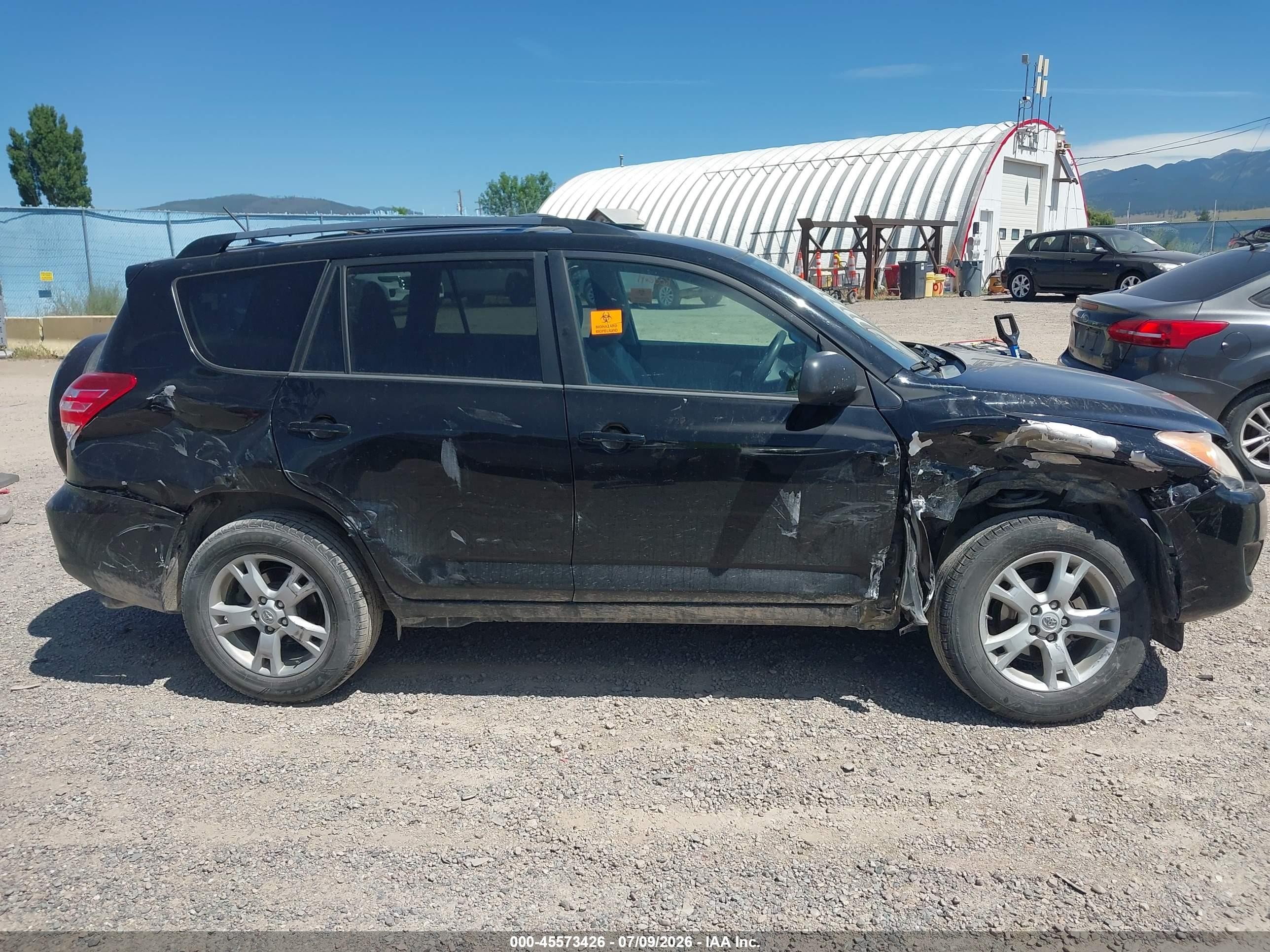 2012 Toyota Rav4   Black vin: 2T3BF4DVXCW208035