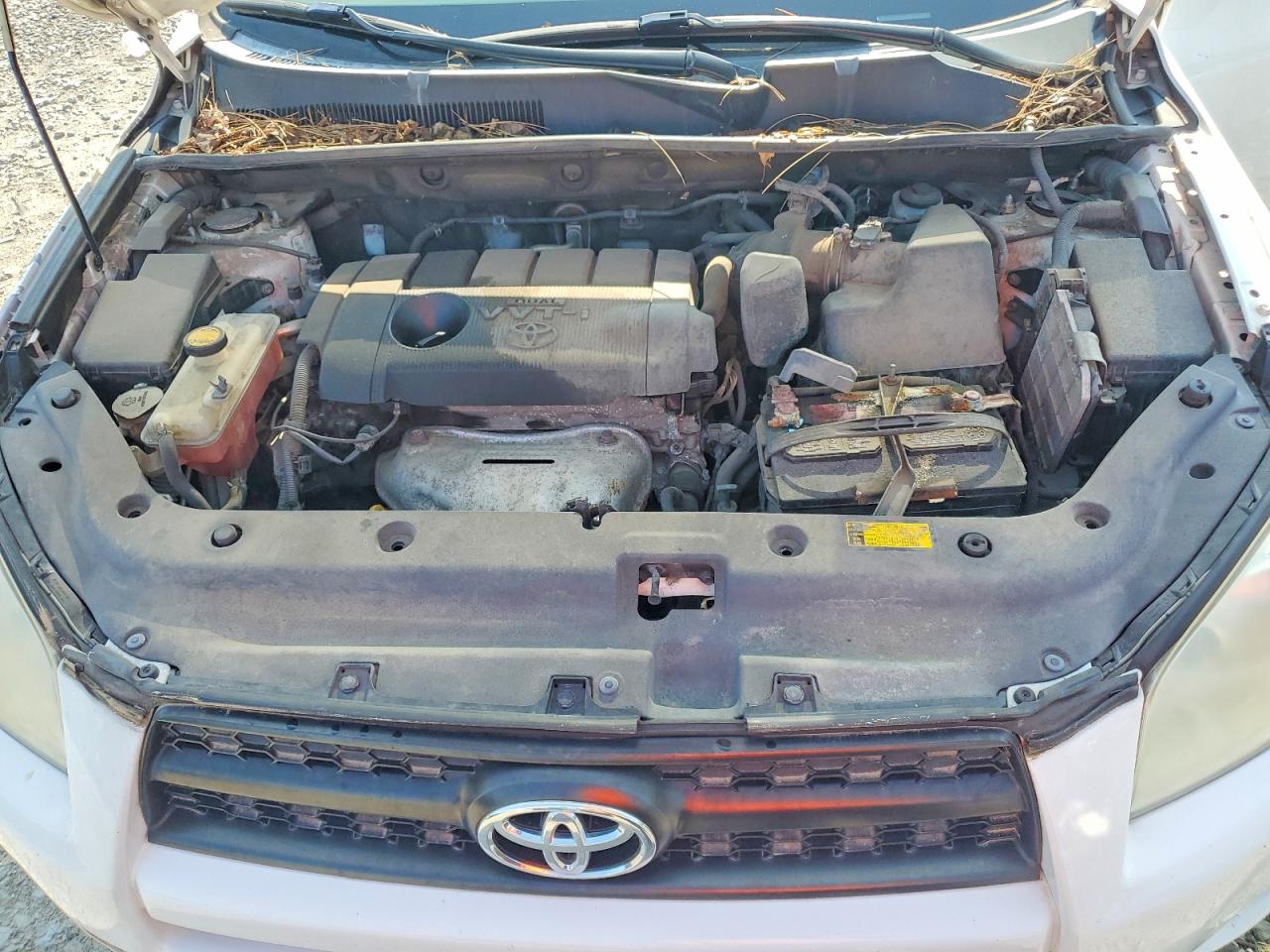 2012 Toyota Rav4 Base White vin: 2T3BF4DVXCW220704