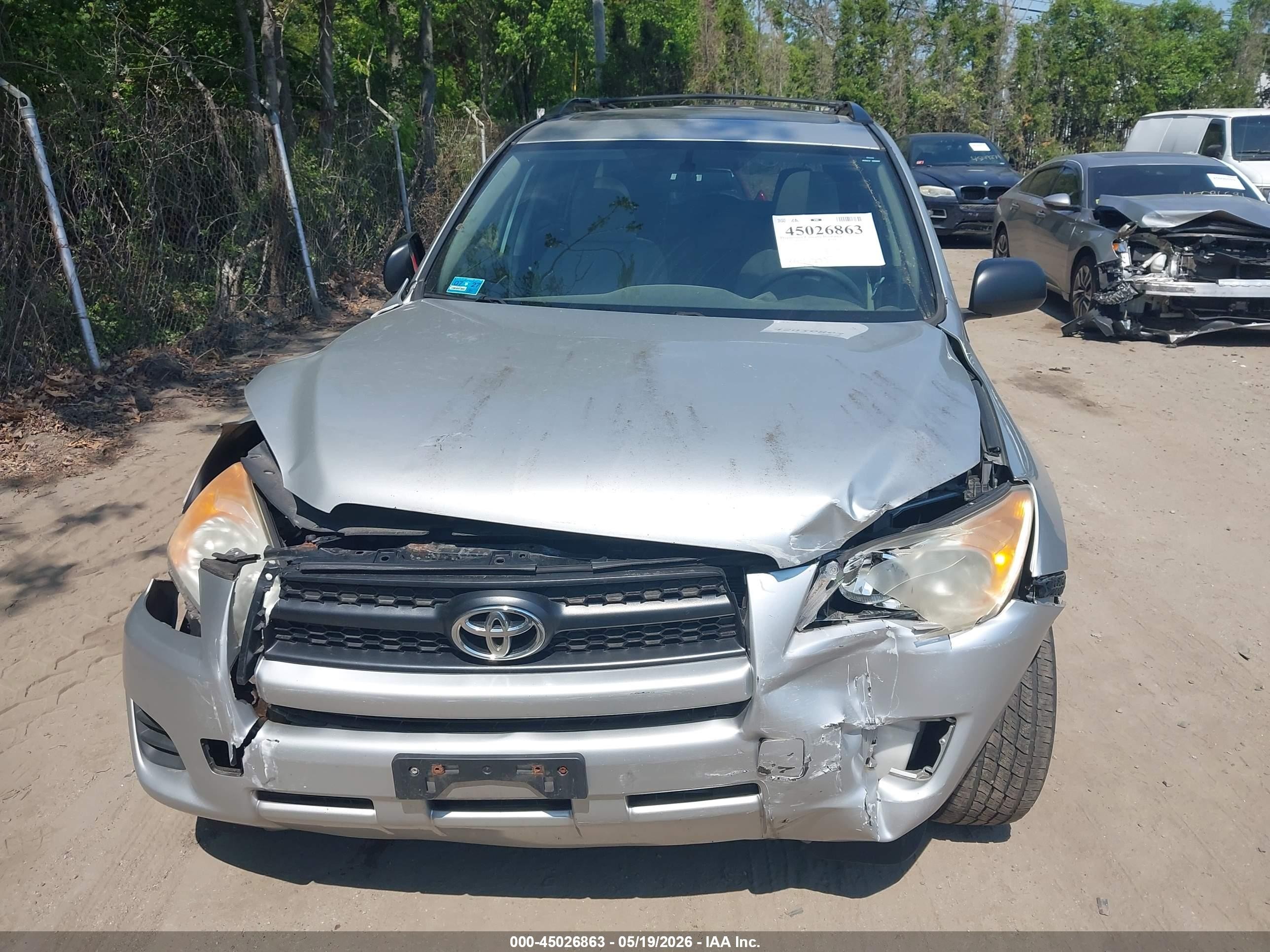 2012 Toyota Rav4   Silver vin: 2T3BF4DVXCW232710