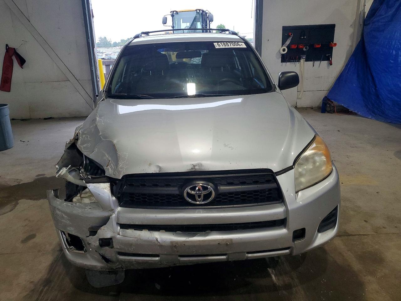 2012 Toyota Rav4 Base Silver vin: 2T3BF4DVXCW233680