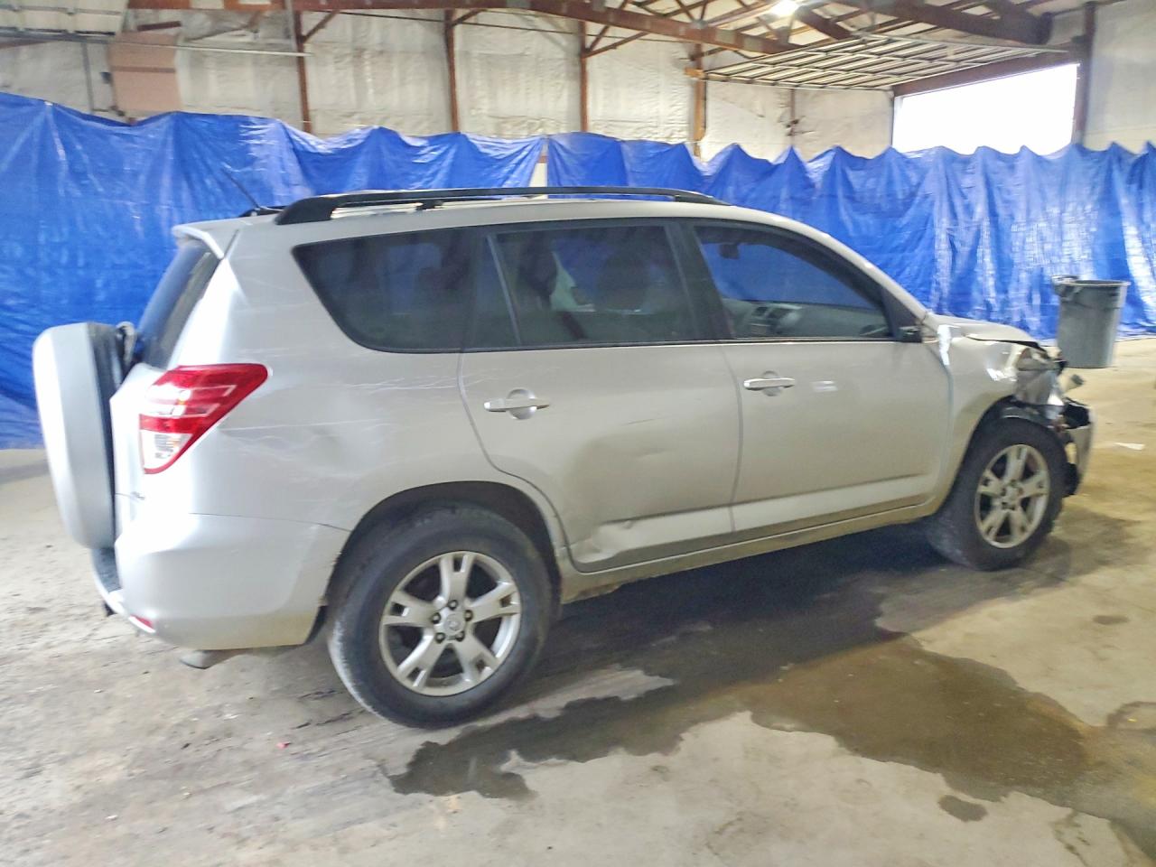 2012 Toyota Rav4 Base Silver vin: 2T3BF4DVXCW233680