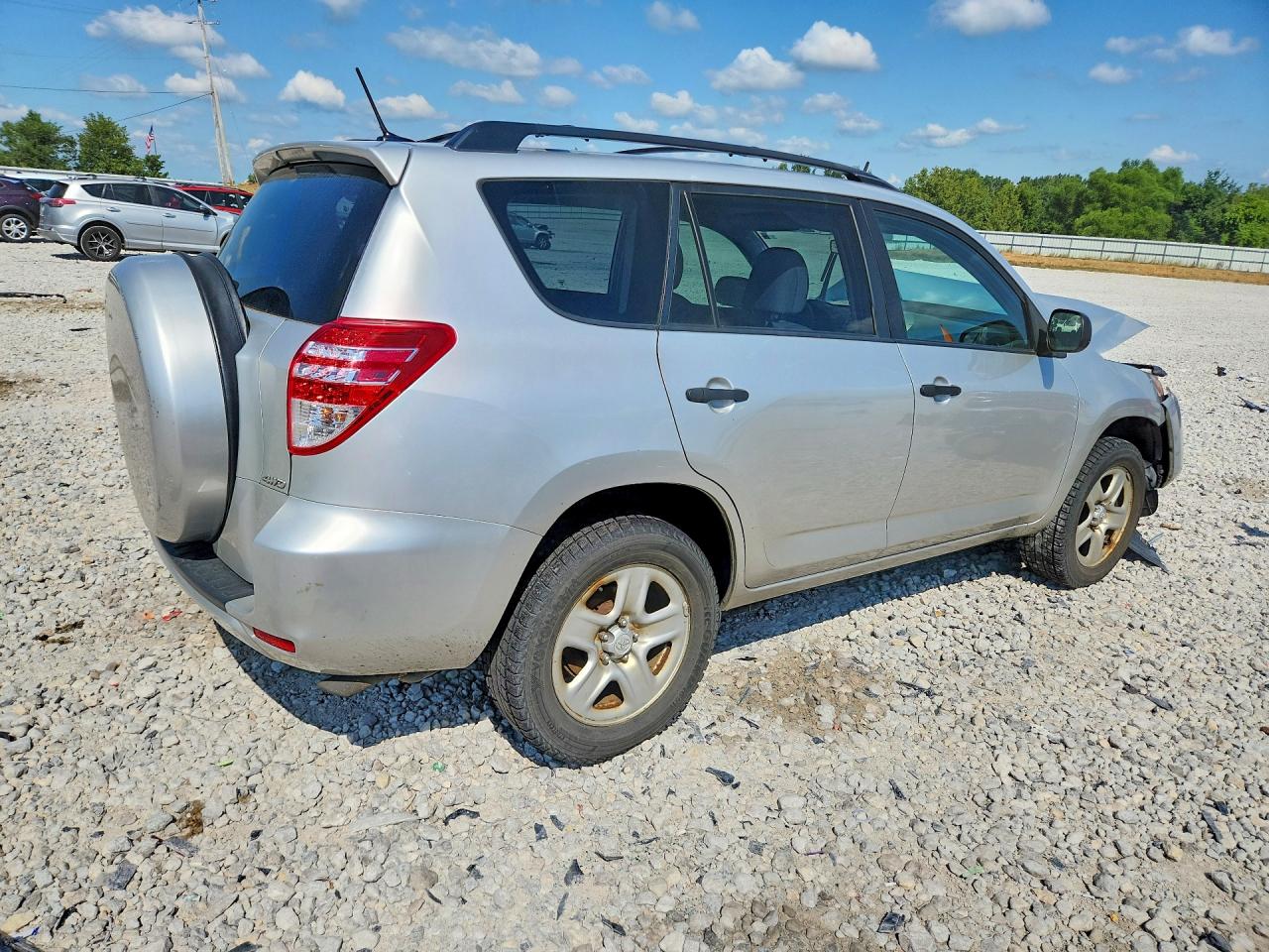 2012 Toyota Rav4 Base Silver vin: 2T3BF4DVXCW233694
