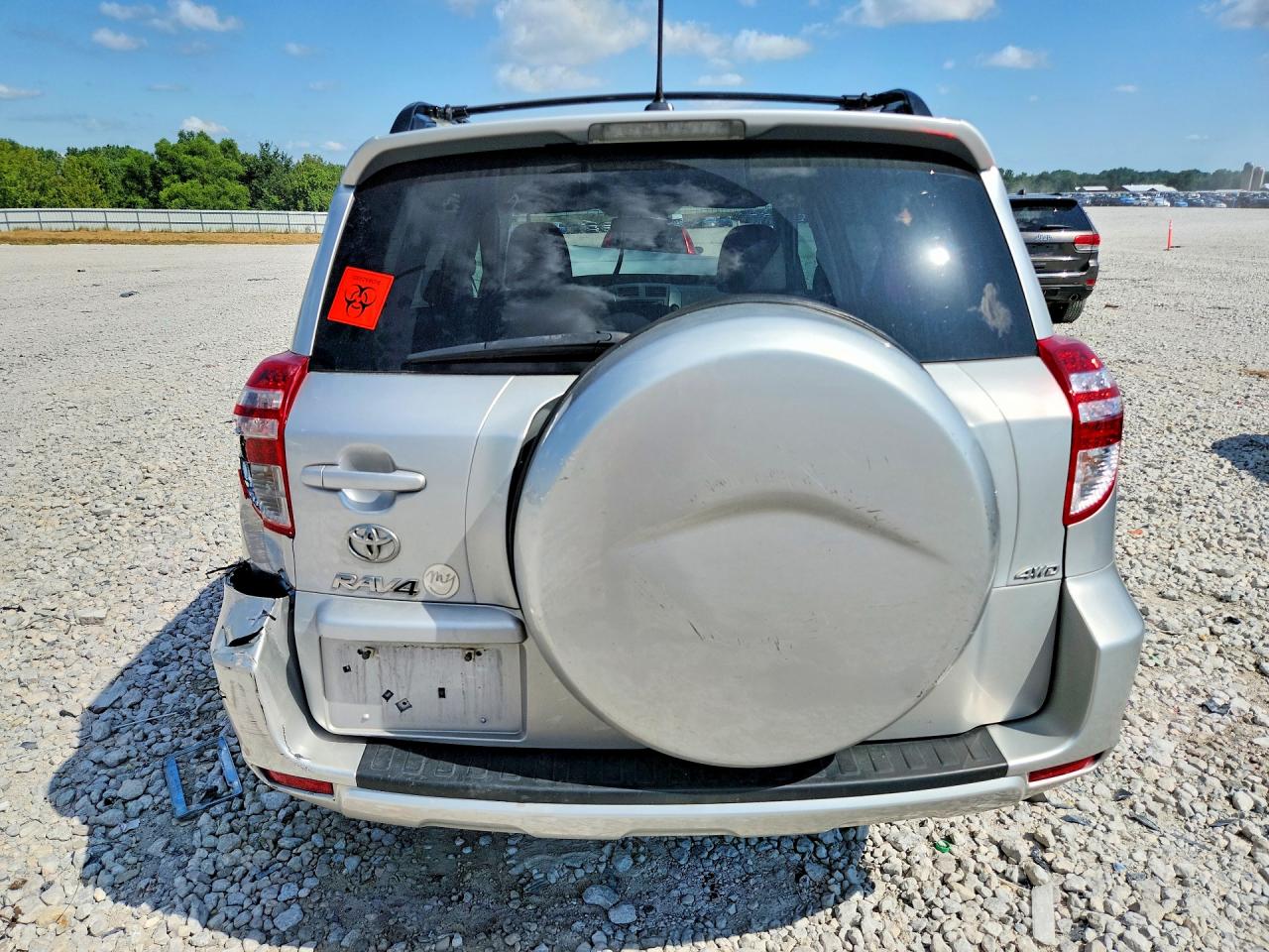 2012 Toyota Rav4 Base Silver vin: 2T3BF4DVXCW233694