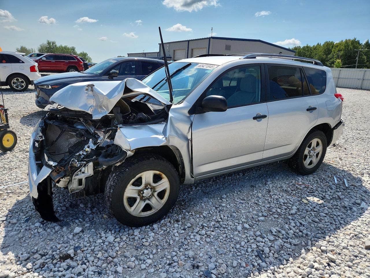 2012 Toyota Rav4 Base Silver vin: 2T3BF4DVXCW233694