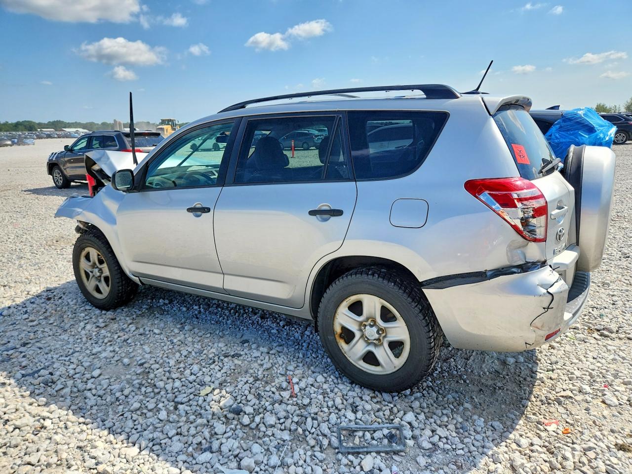 2012 Toyota Rav4 Base Silver vin: 2T3BF4DVXCW233694