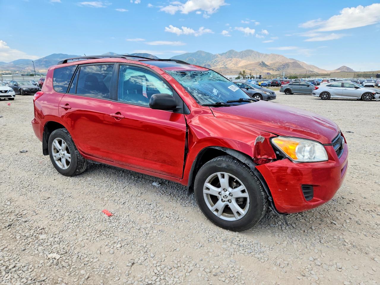 2012 Toyota Rav4 Base Красный vin: 2T3BF4DVXCW234411