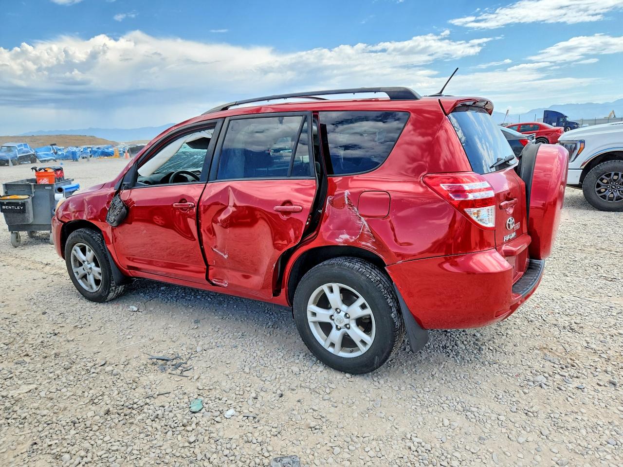 2012 Toyota Rav4 Base Красный vin: 2T3BF4DVXCW234411