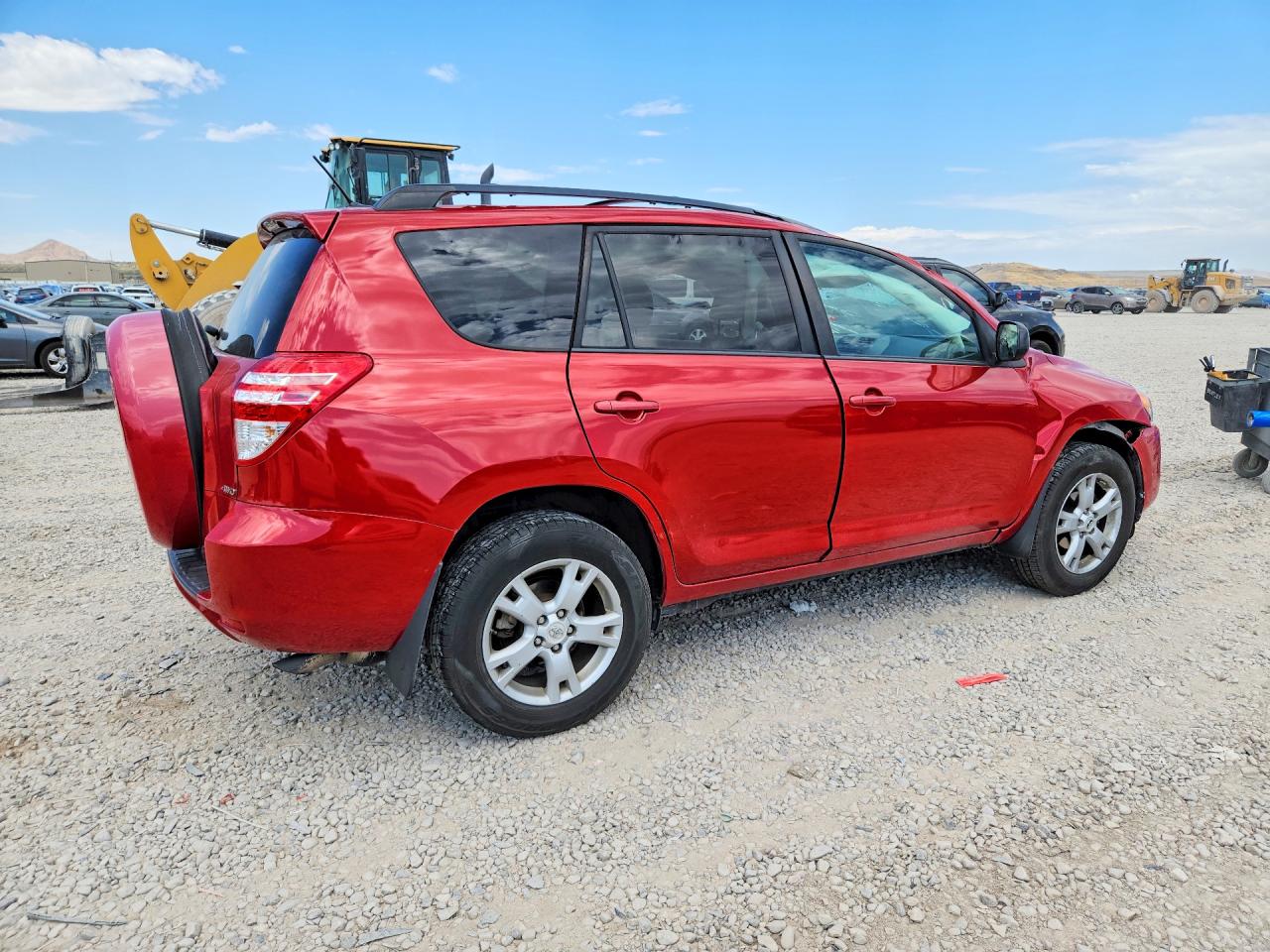 2012 Toyota Rav4 Base Красный vin: 2T3BF4DVXCW234411