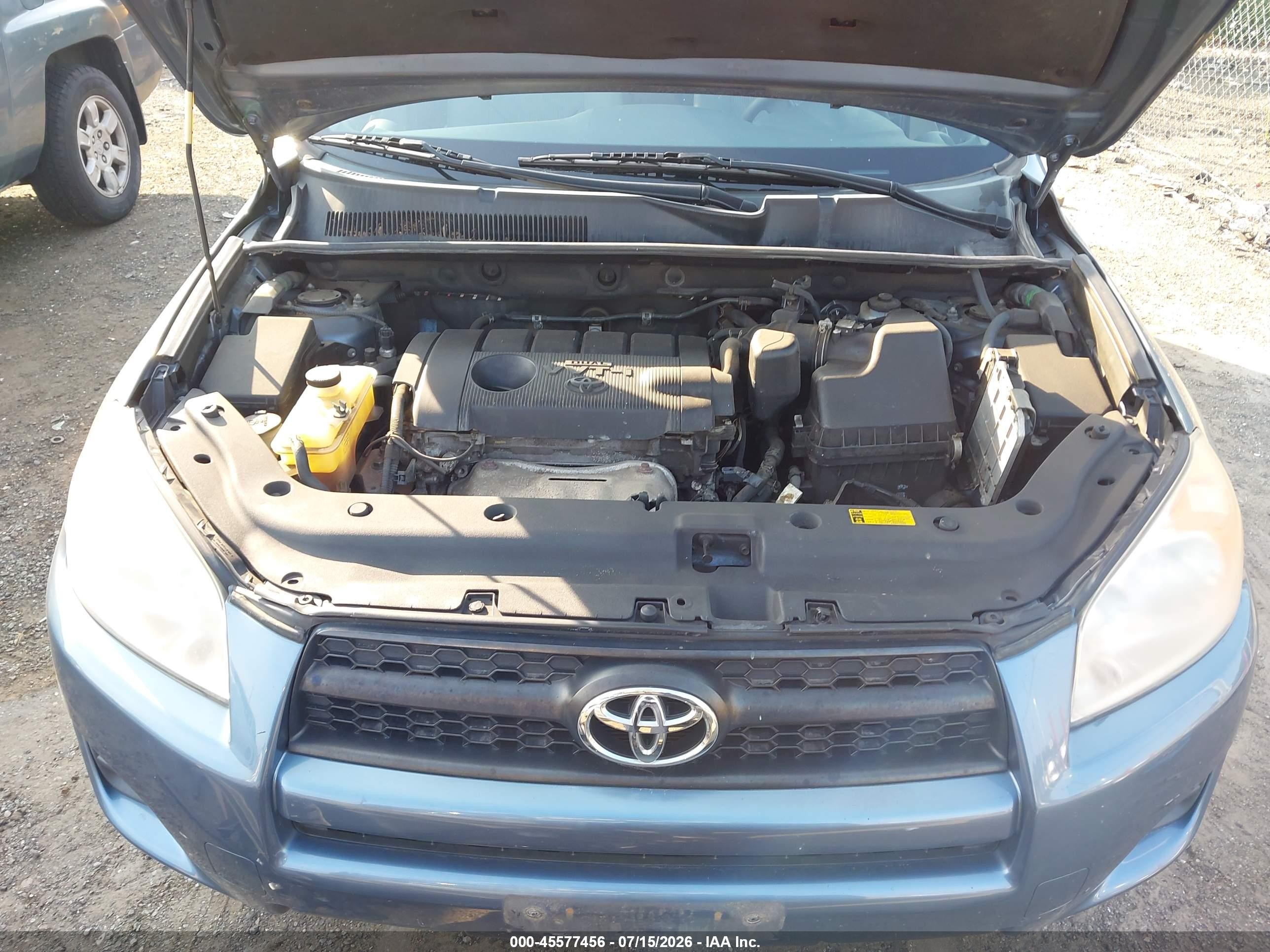 2012 Toyota Rav4   Blue vin: 2T3BF4DVXCW238393