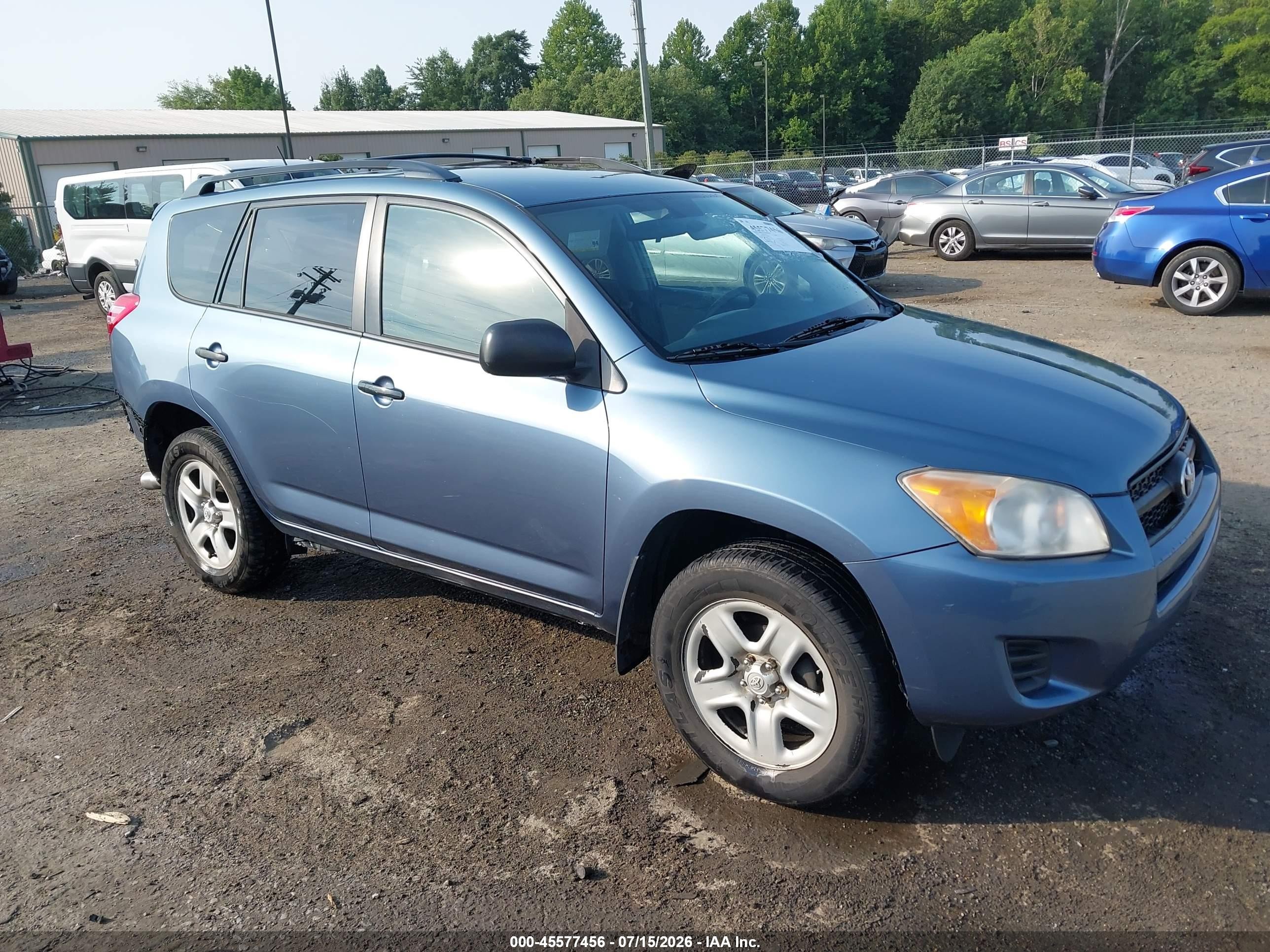 2012 Toyota Rav4   Blue vin: 2T3BF4DVXCW238393
