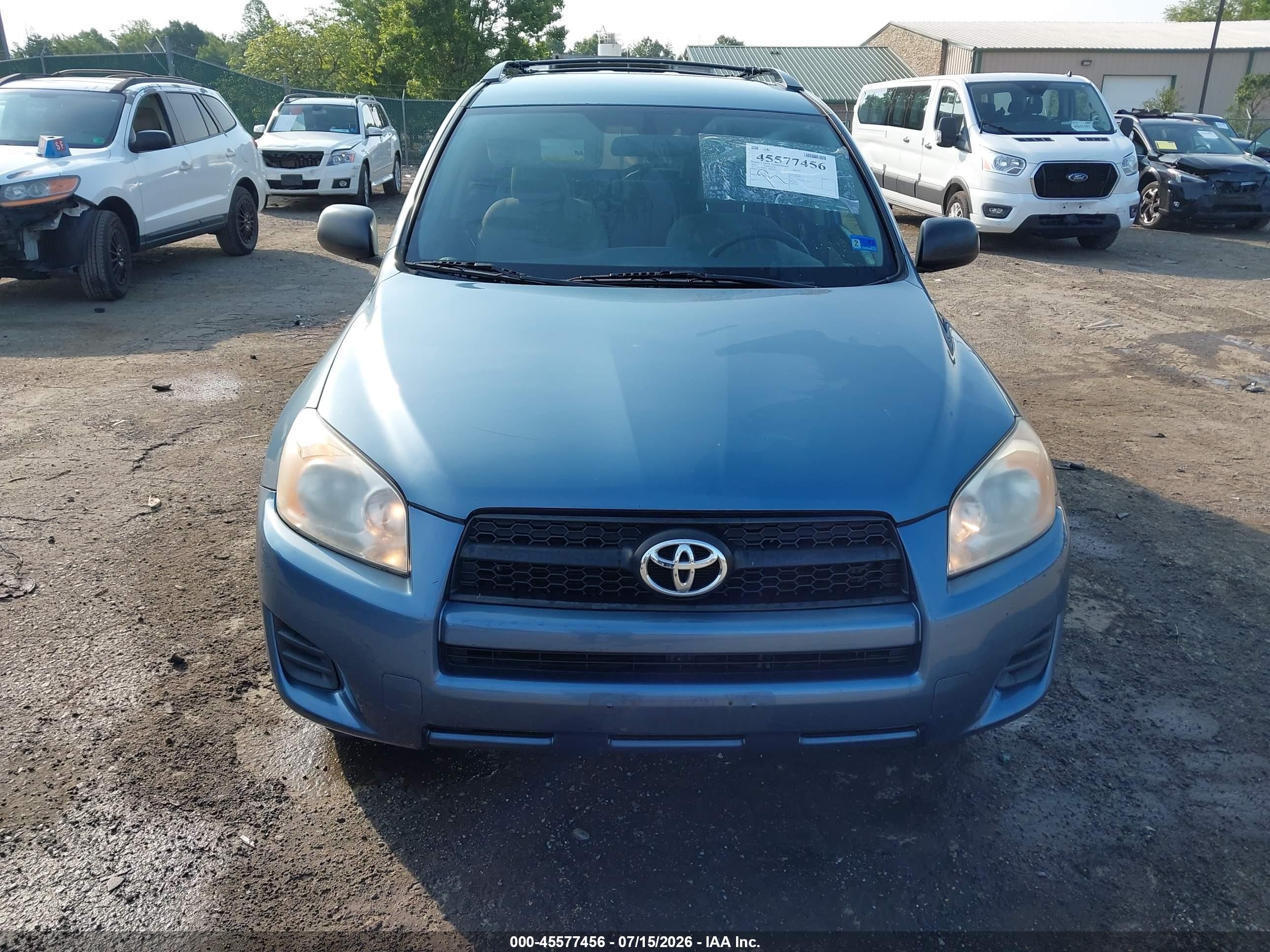 2012 Toyota Rav4   Blue vin: 2T3BF4DVXCW238393