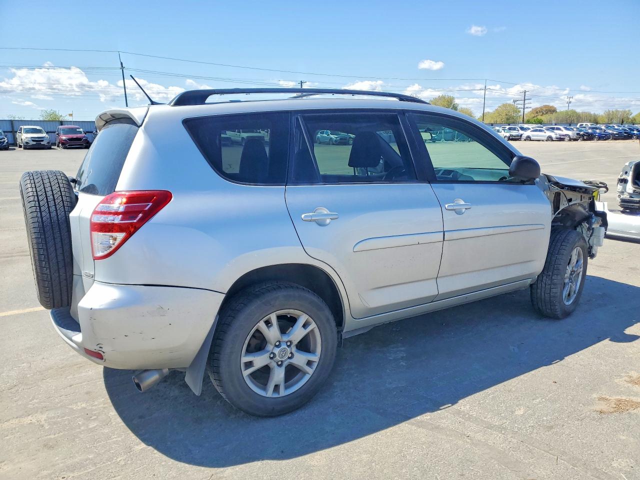 2012 Toyota Rav4 Base Silver vin: 2T3BF4DVXCW238426