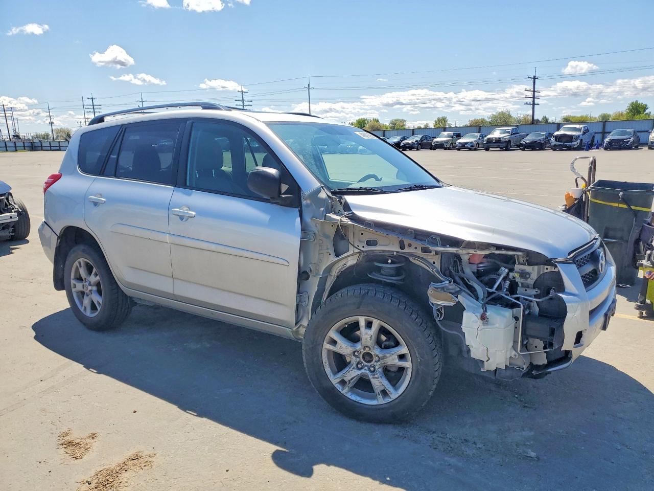 2012 Toyota Rav4 Base Silver vin: 2T3BF4DVXCW238426