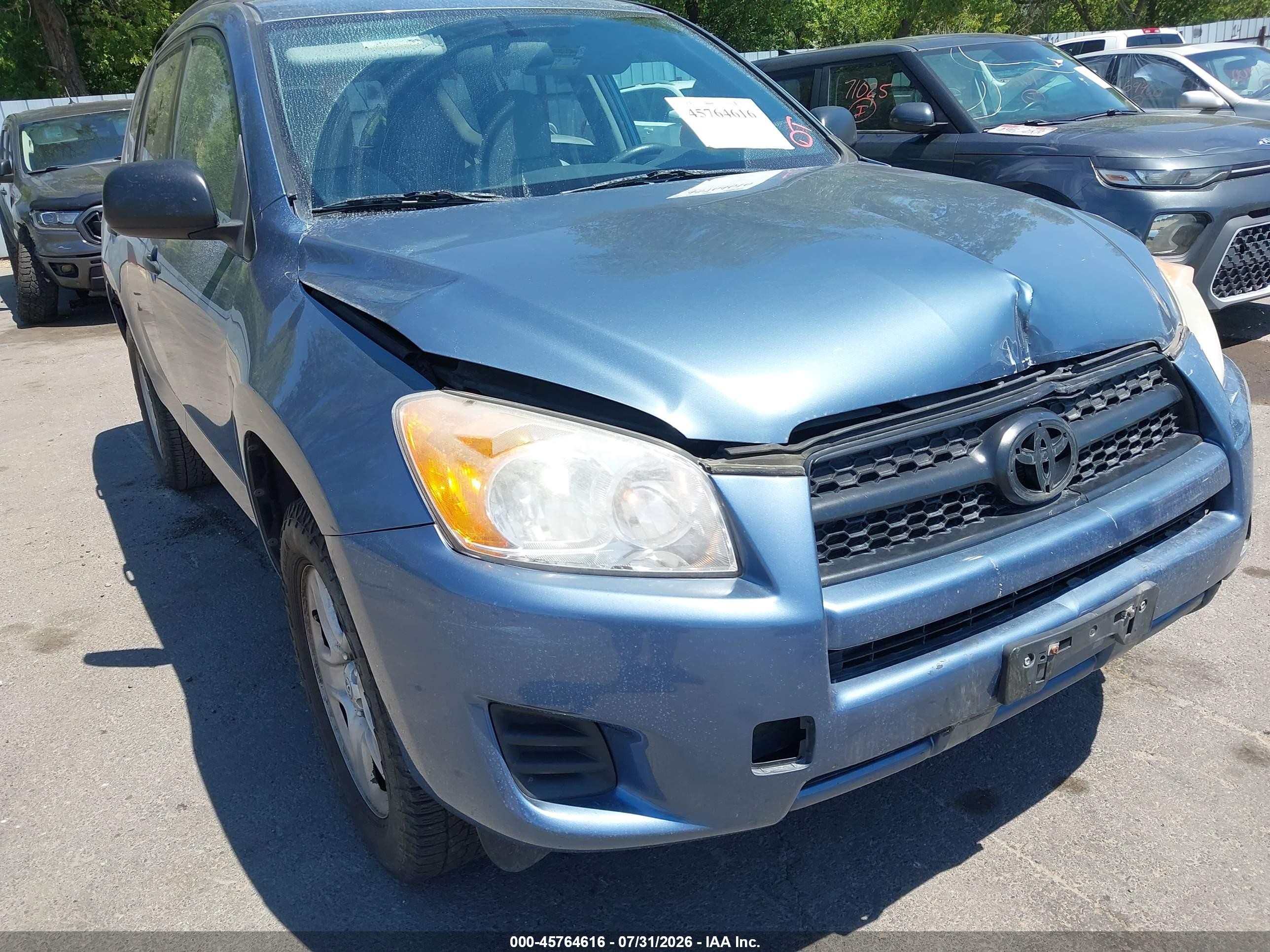 2012 Toyota Rav4   Light Blue vin: 2T3BF4DVXCW238832
