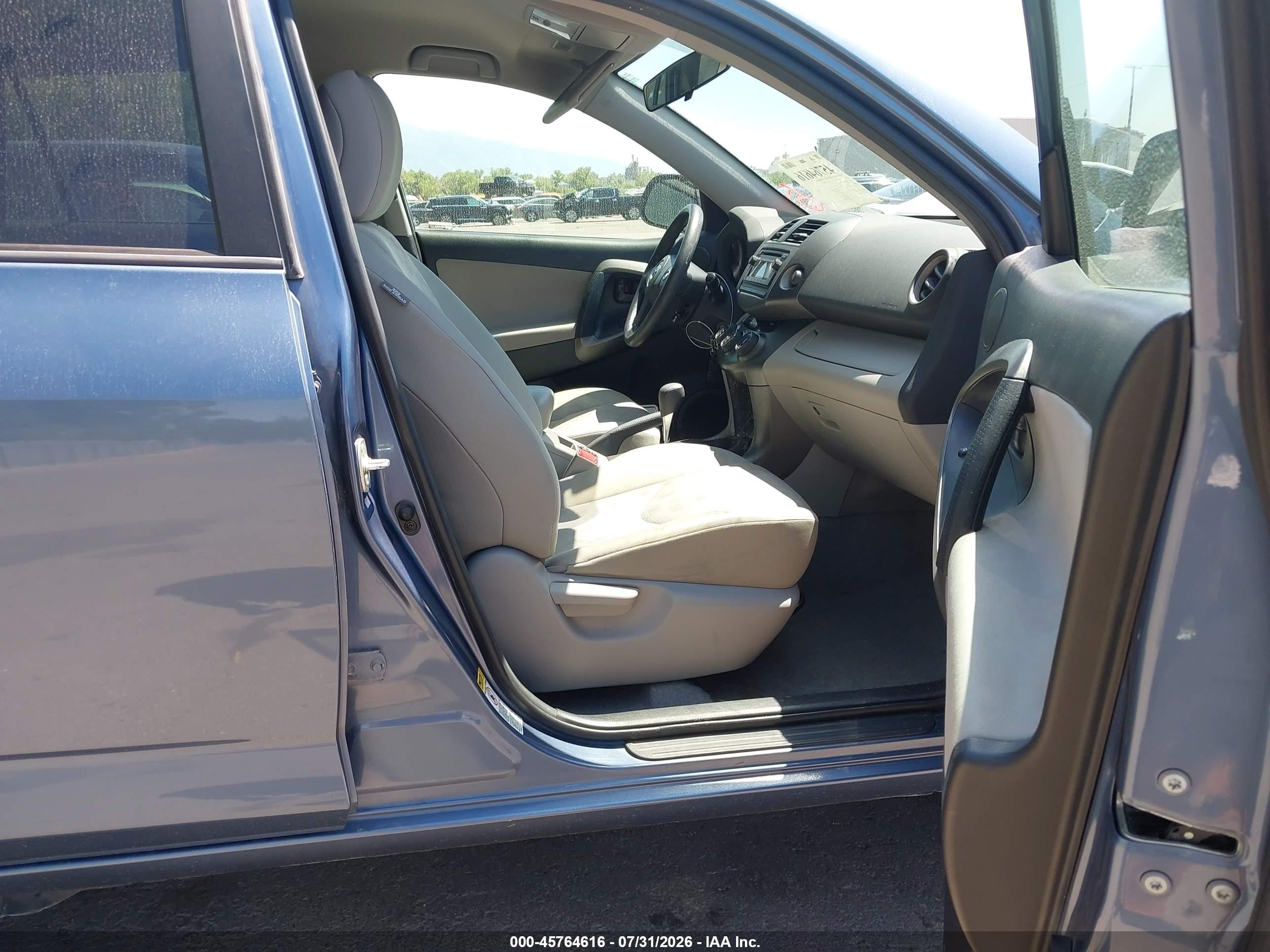 2012 Toyota Rav4   Light Blue vin: 2T3BF4DVXCW238832