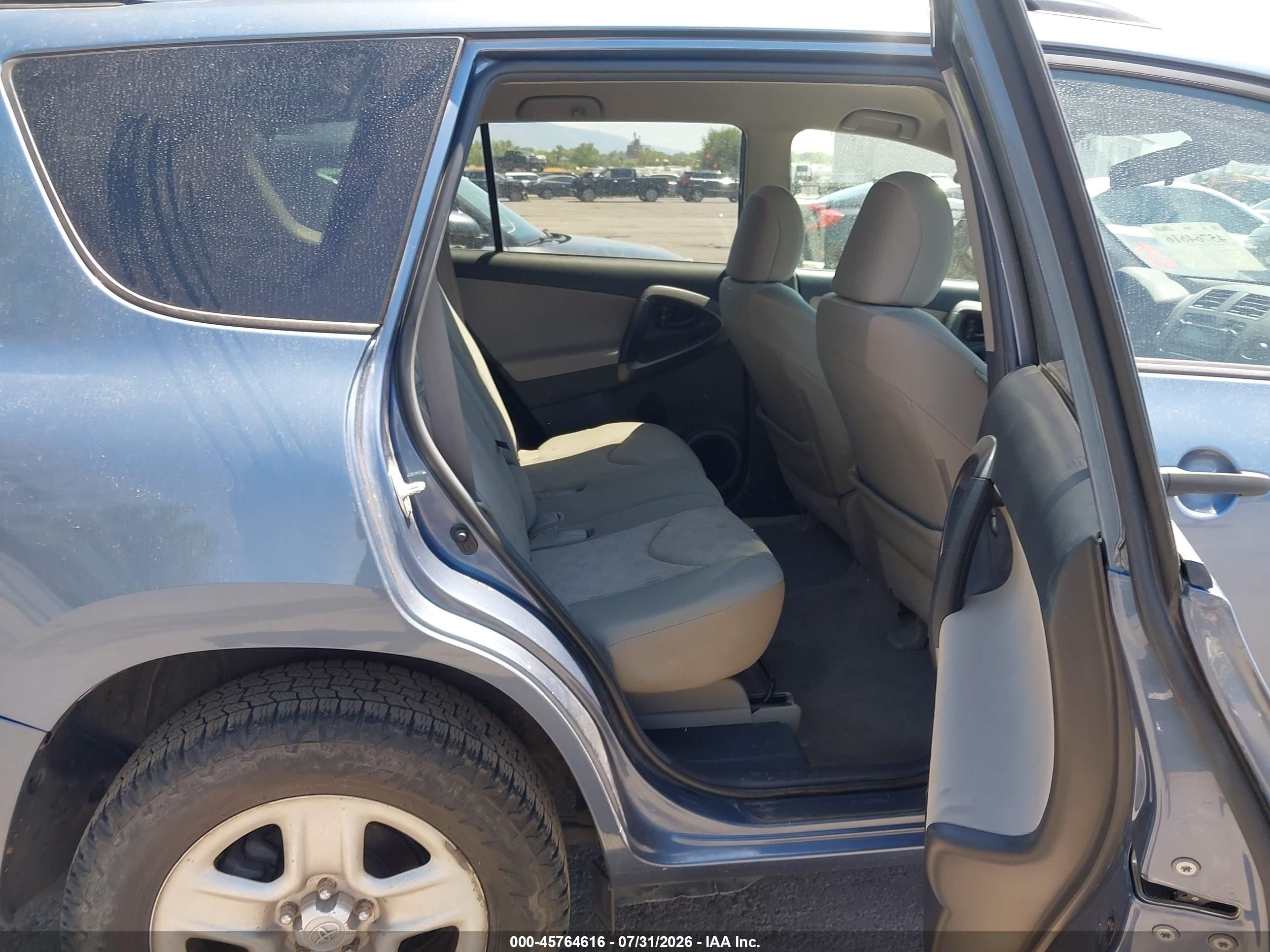 2012 Toyota Rav4   Light Blue vin: 2T3BF4DVXCW238832