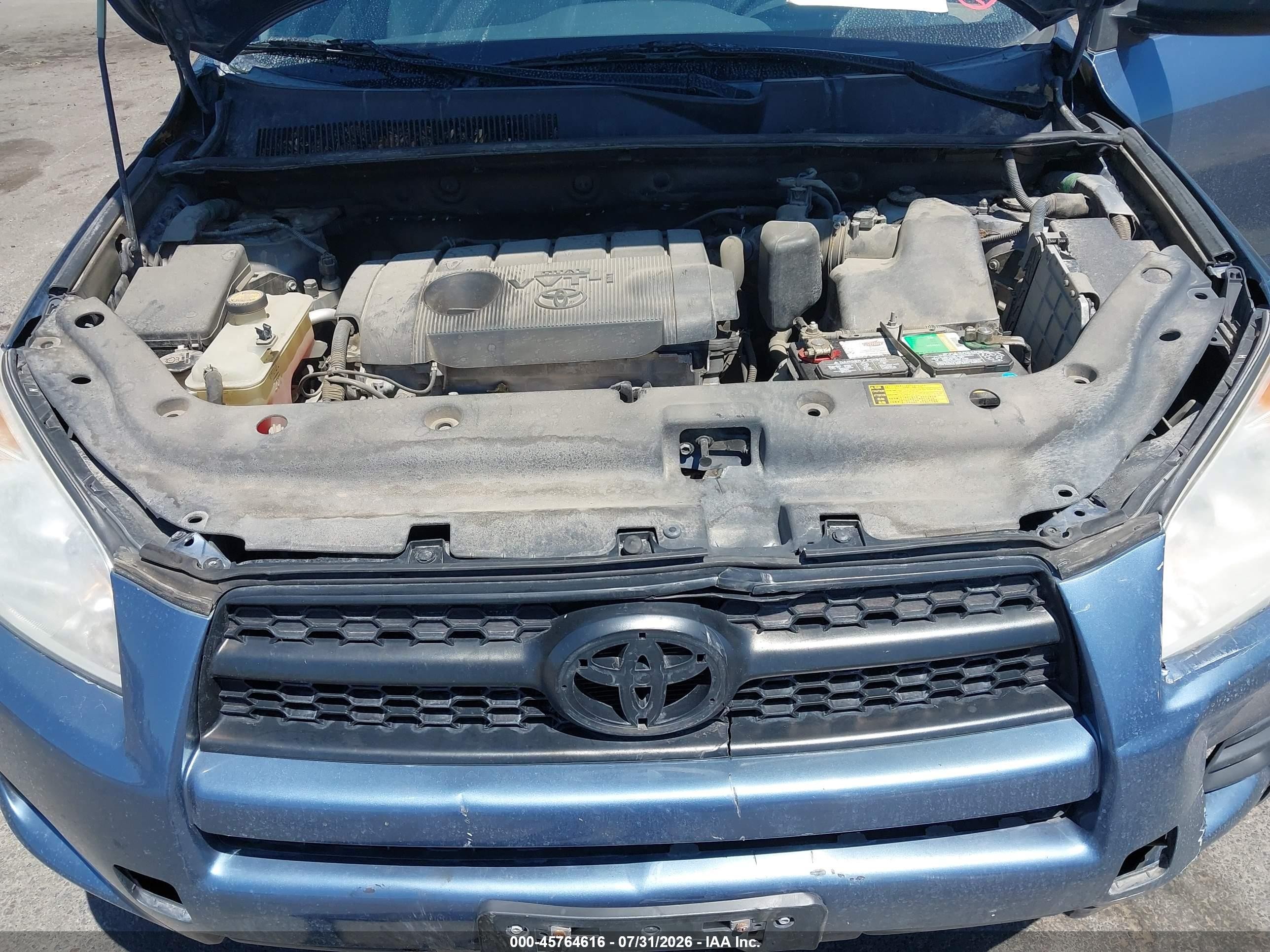 2012 Toyota Rav4   Light Blue vin: 2T3BF4DVXCW238832