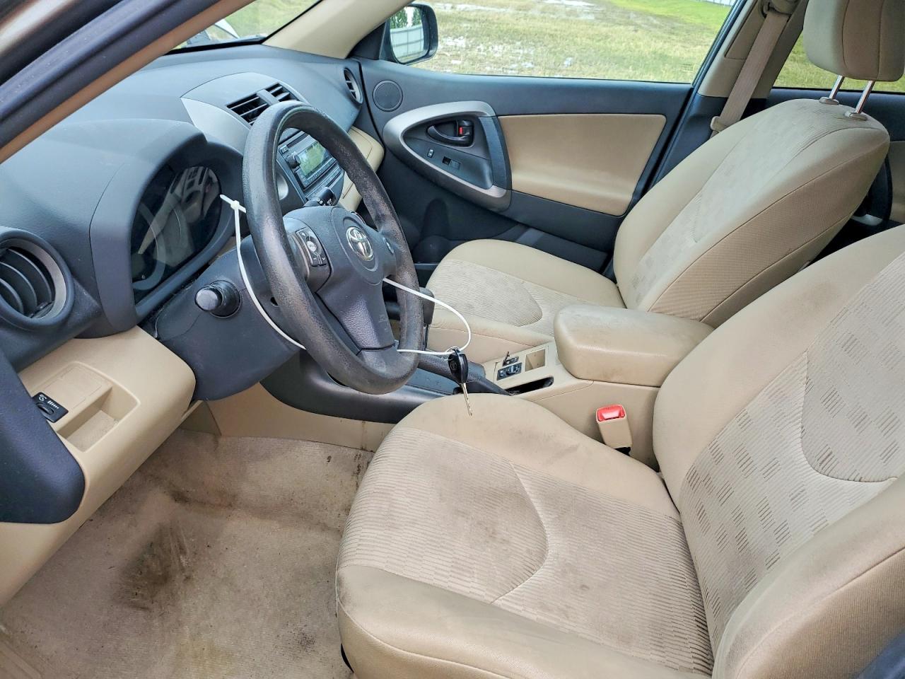 2012 Toyota Rav4 Base Tan vin: 2T3BF4DVXCW246039